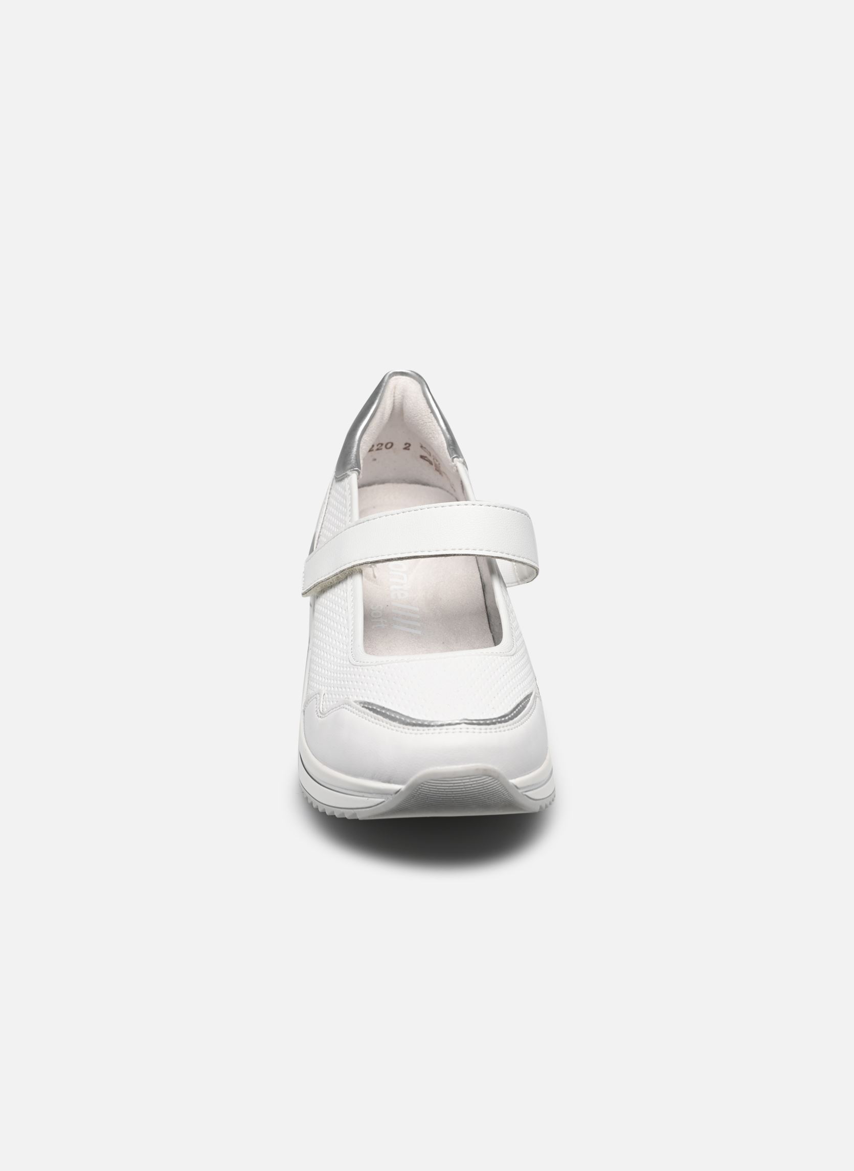 Plateau-Sneaker D0T13 damen weiß Remonte Plateau-Sneaker D0T13 damen weiß WEISS/SILVER/WEISS