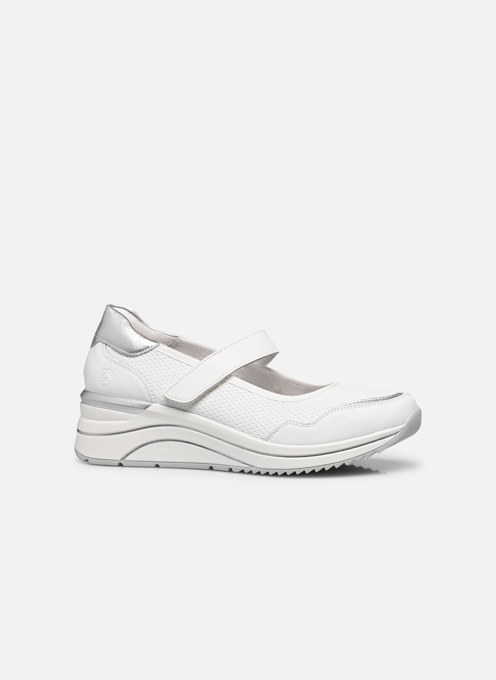 Plateau-Sneaker D0T13 damen weiß Remonte Plateau-Sneaker D0T13 damen weiß WEISS/SILVER/WEISS