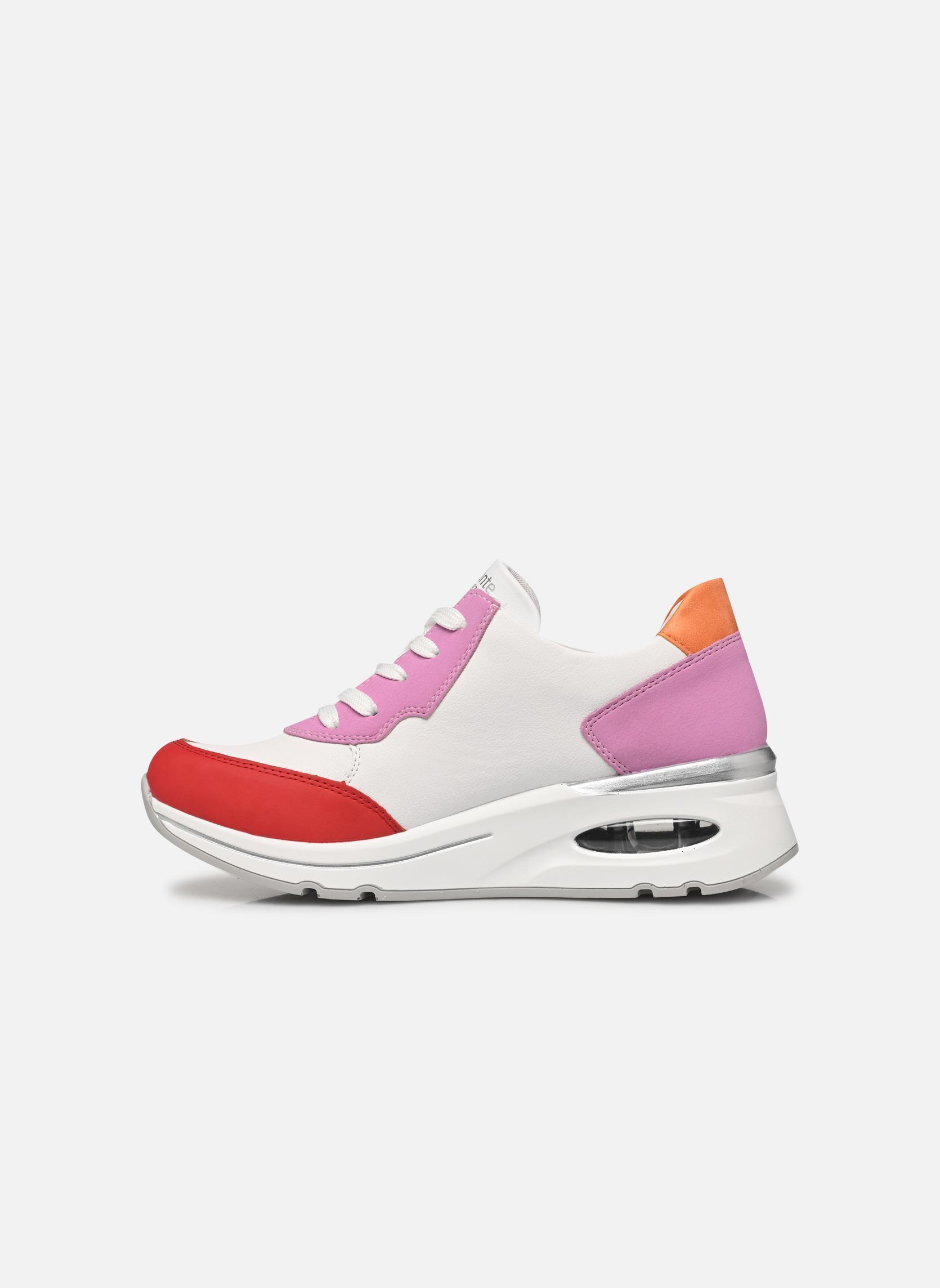Sneakers con zeppa D2H00 donna multicolore Remonte Sneakers con zeppa D2H00 donna multicolore SCARLET/WEISS/FLIEDER/ORANGE/W
