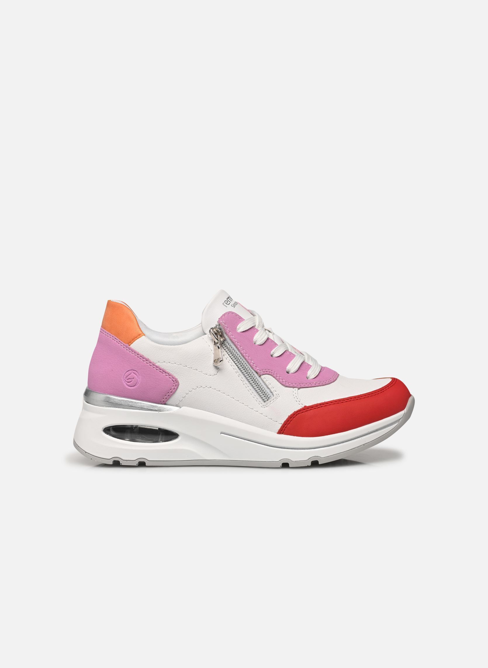 Sneakers con zeppa D2H00 donna multicolore Remonte Sneakers con zeppa D2H00 donna multicolore SCARLET/WEISS/FLIEDER/ORANGE/W