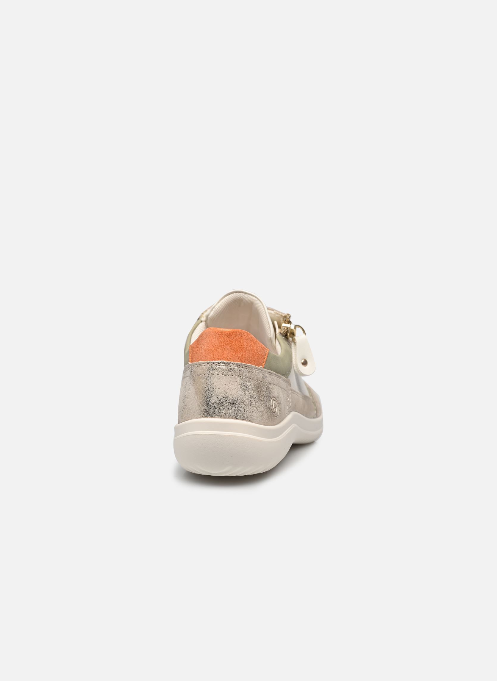 Zapatillas bajas D1E06 mujer multicolor Remonte Zapatillas bajas D1E06 mujer multicolor LEHM/OFFWHITE/SALBEI/MUSCHEL/O