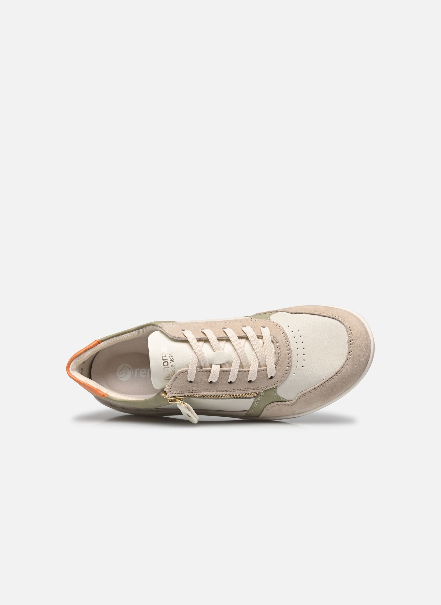 Zapatillas bajas D1E06 mujer multicolor Remonte Zapatillas bajas D1E06 mujer multicolor LEHM/OFFWHITE/SALBEI/MUSCHEL/O