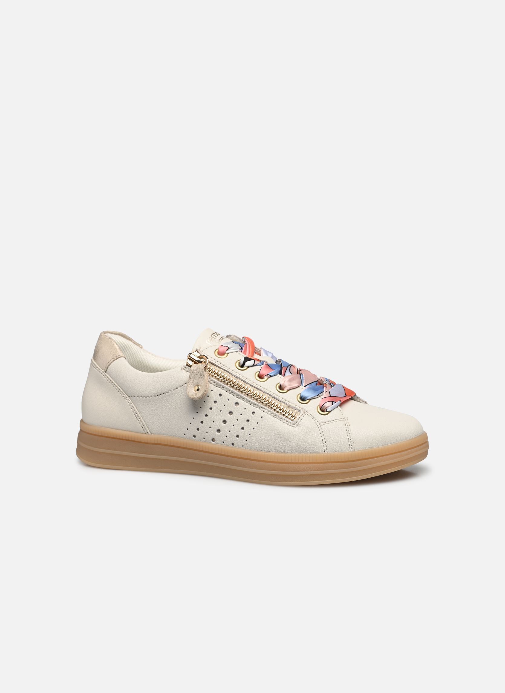 Lage sneakers D2C03 dames wit Remonte Lage sneakers D2C03 dames wit OFFWHITE/MUSCHEL/OFFWHITE