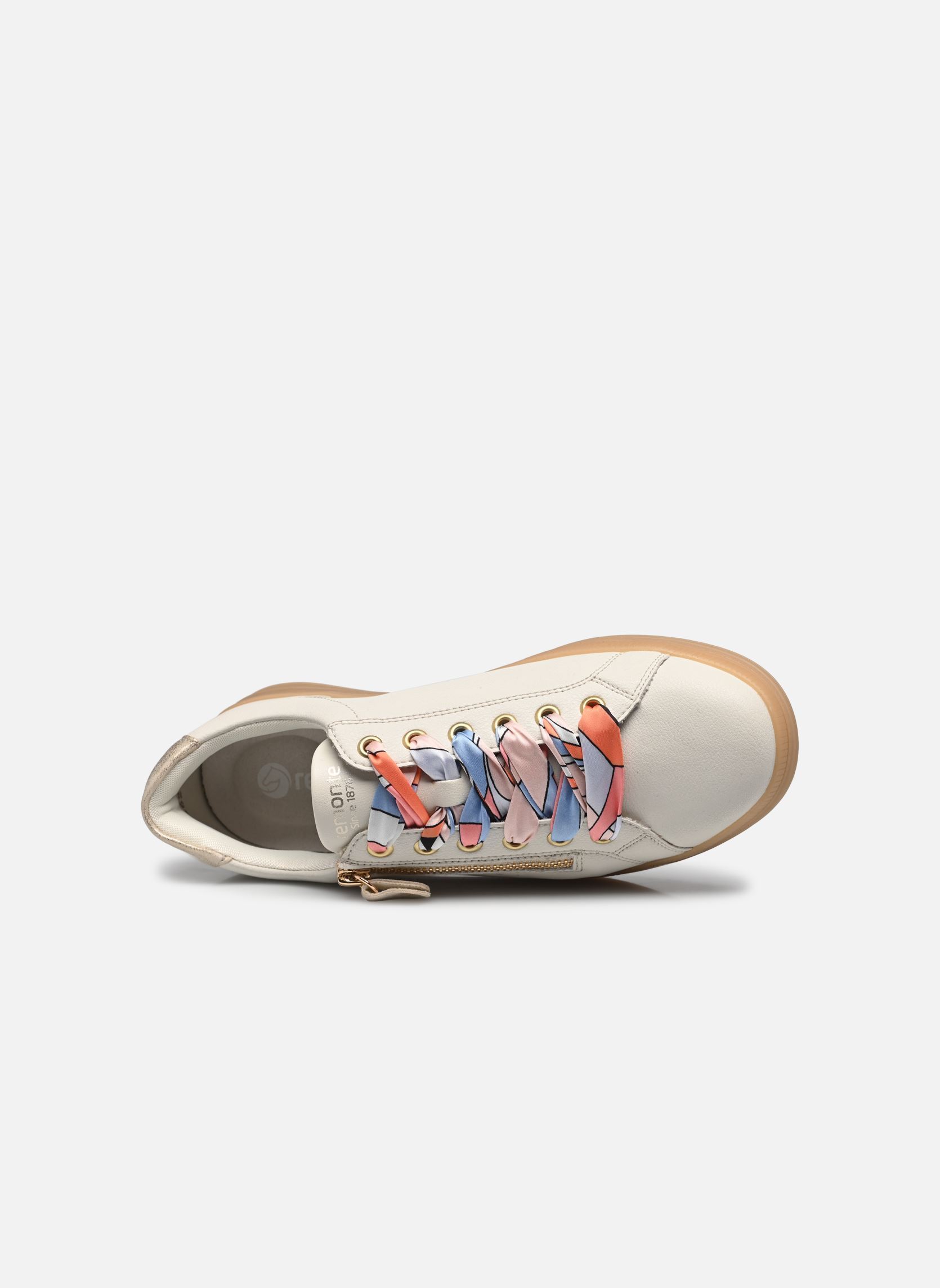 Lage sneakers D2C03 dames wit Remonte Lage sneakers D2C03 dames wit OFFWHITE/MUSCHEL/OFFWHITE