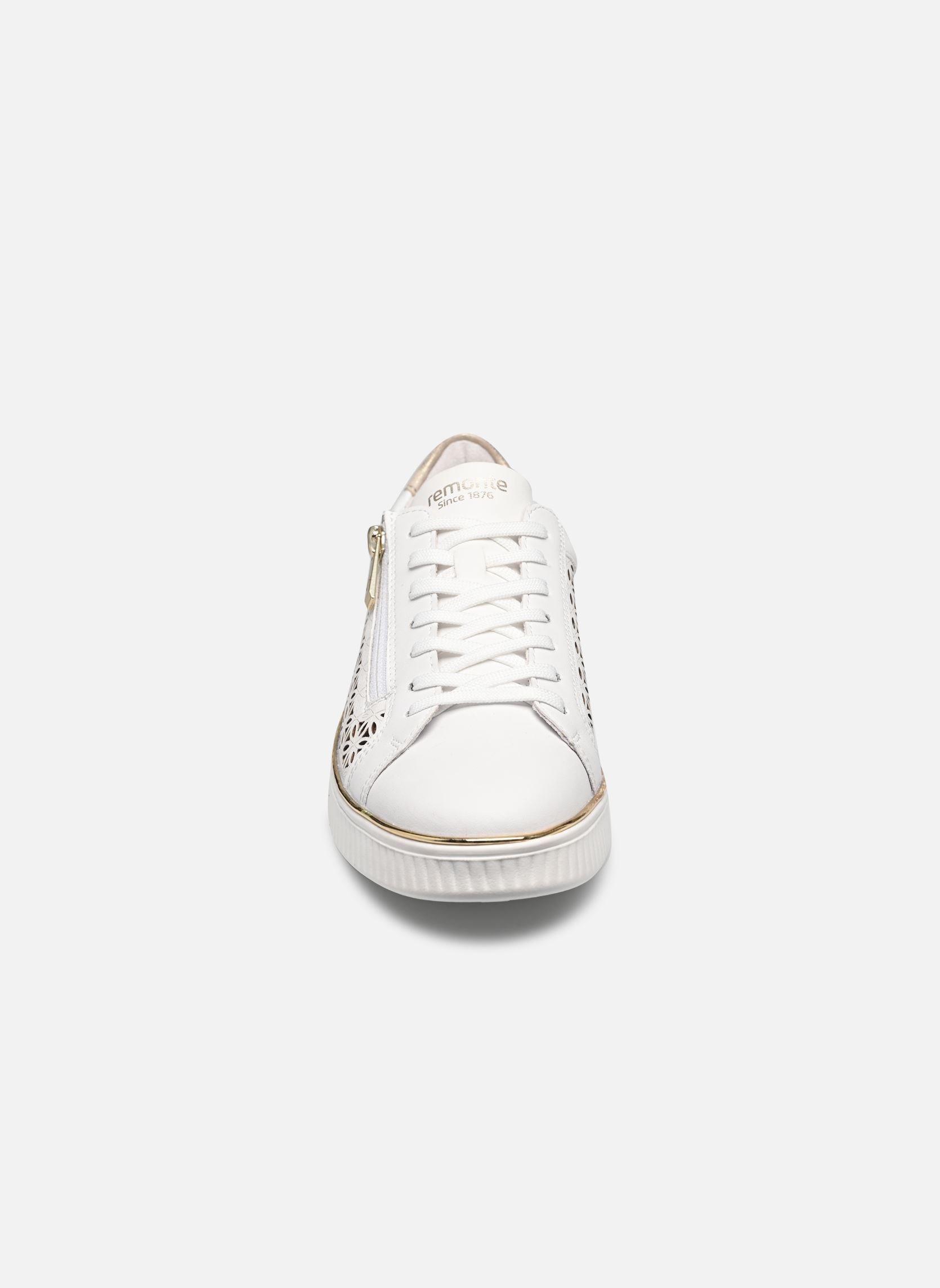Sneakers basse D2E03 donna bianco Remonte Sneakers basse D2E03 donna bianco WEISS/LIGHTGOLD/MUSCHEL/WHITE