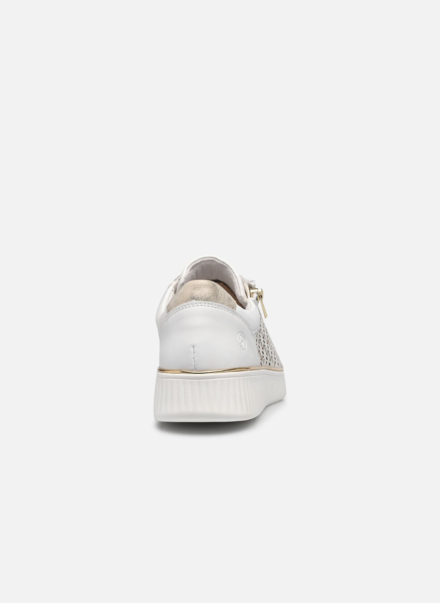 Sneakers basse D2E03 donna bianco Remonte Sneakers basse D2E03 donna bianco WEISS/LIGHTGOLD/MUSCHEL/WHITE