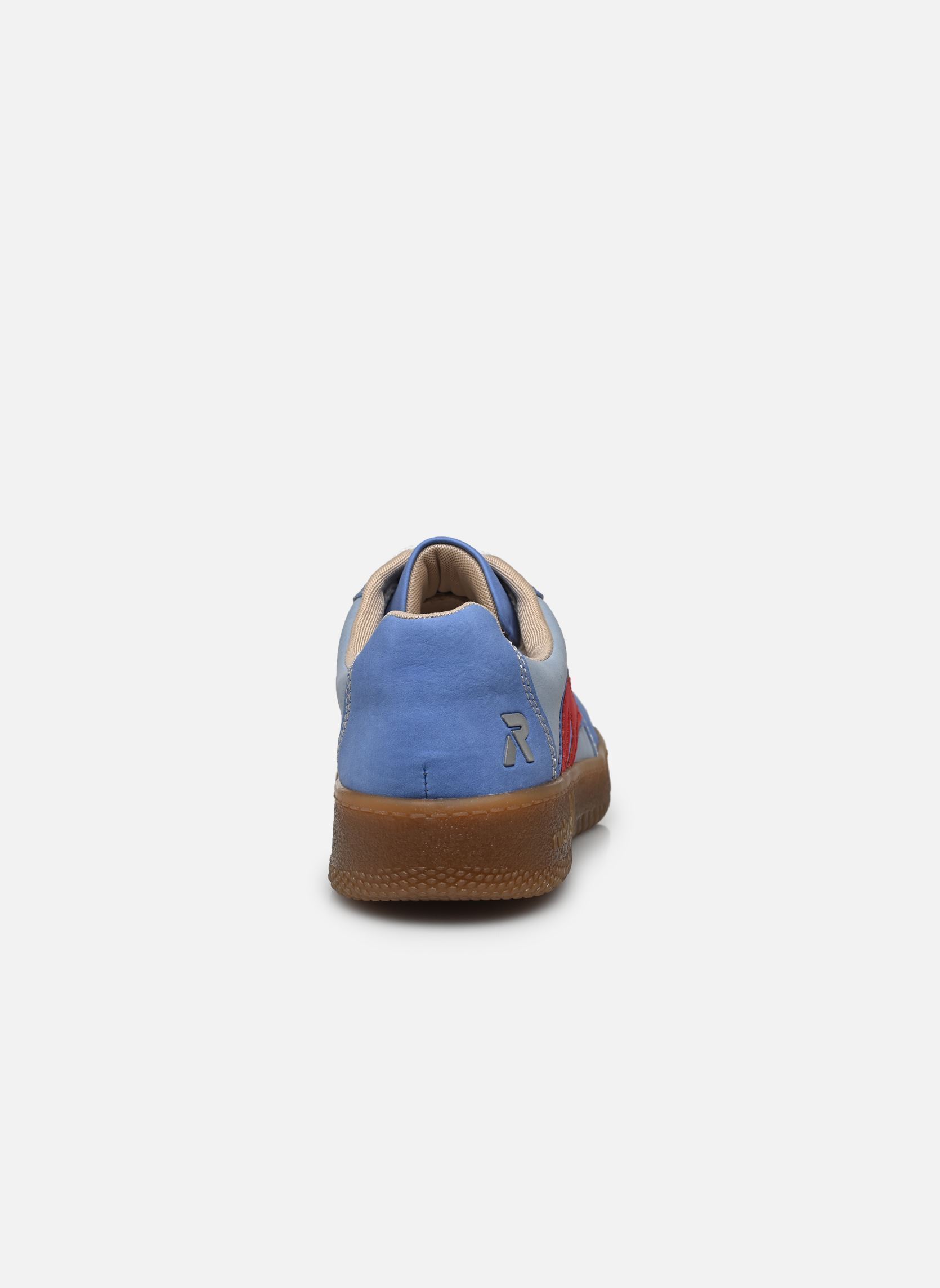 Niedrige Sneaker M5512 damen blau Rieker Niedrige Sneaker M5512 damen blau BLAU/AQUA/SCARLET
