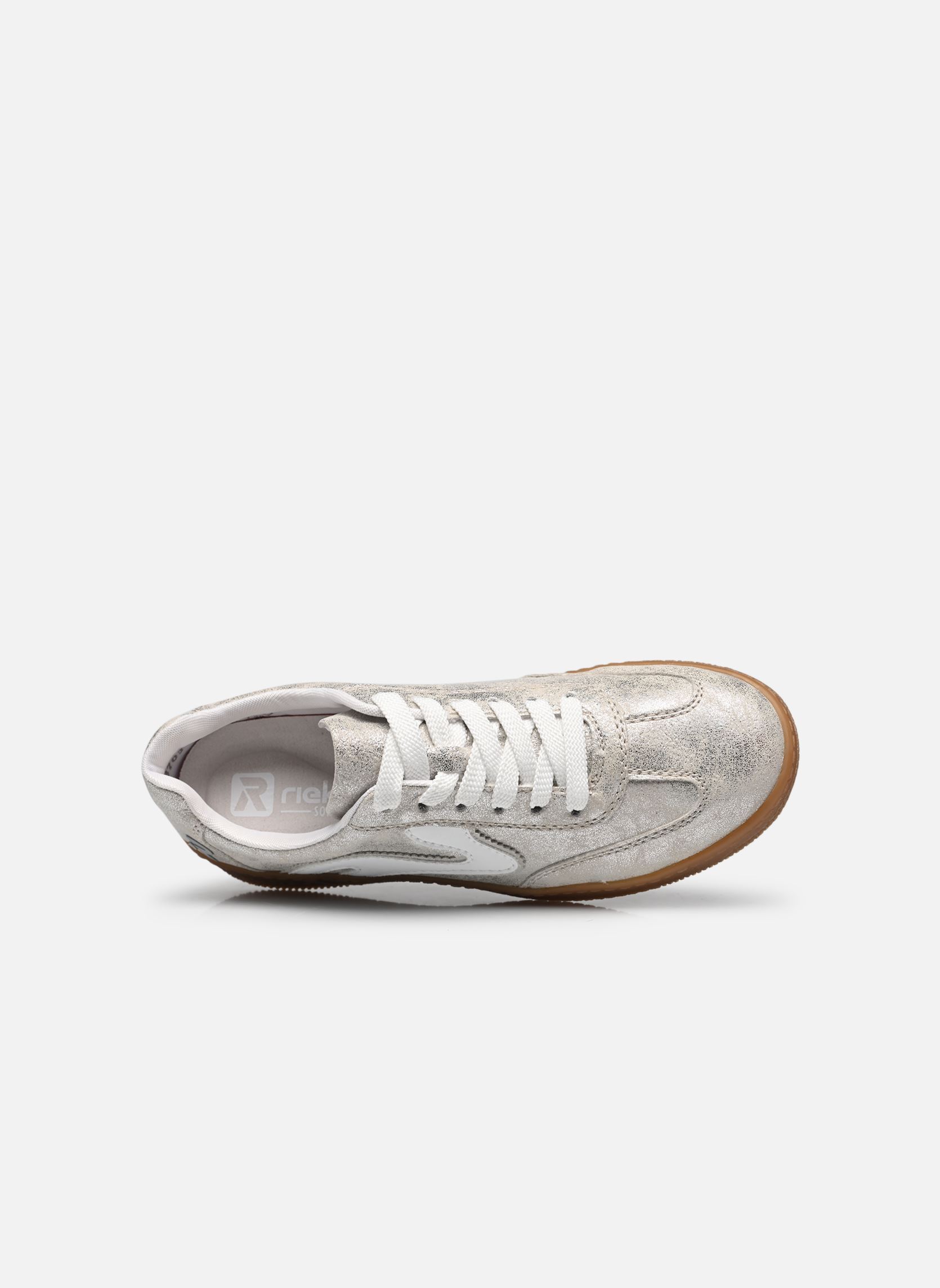 Lage sneakers M5512 dames goud en brons Rieker Lage sneakers M5512 dames goud en brons METALLIQUE