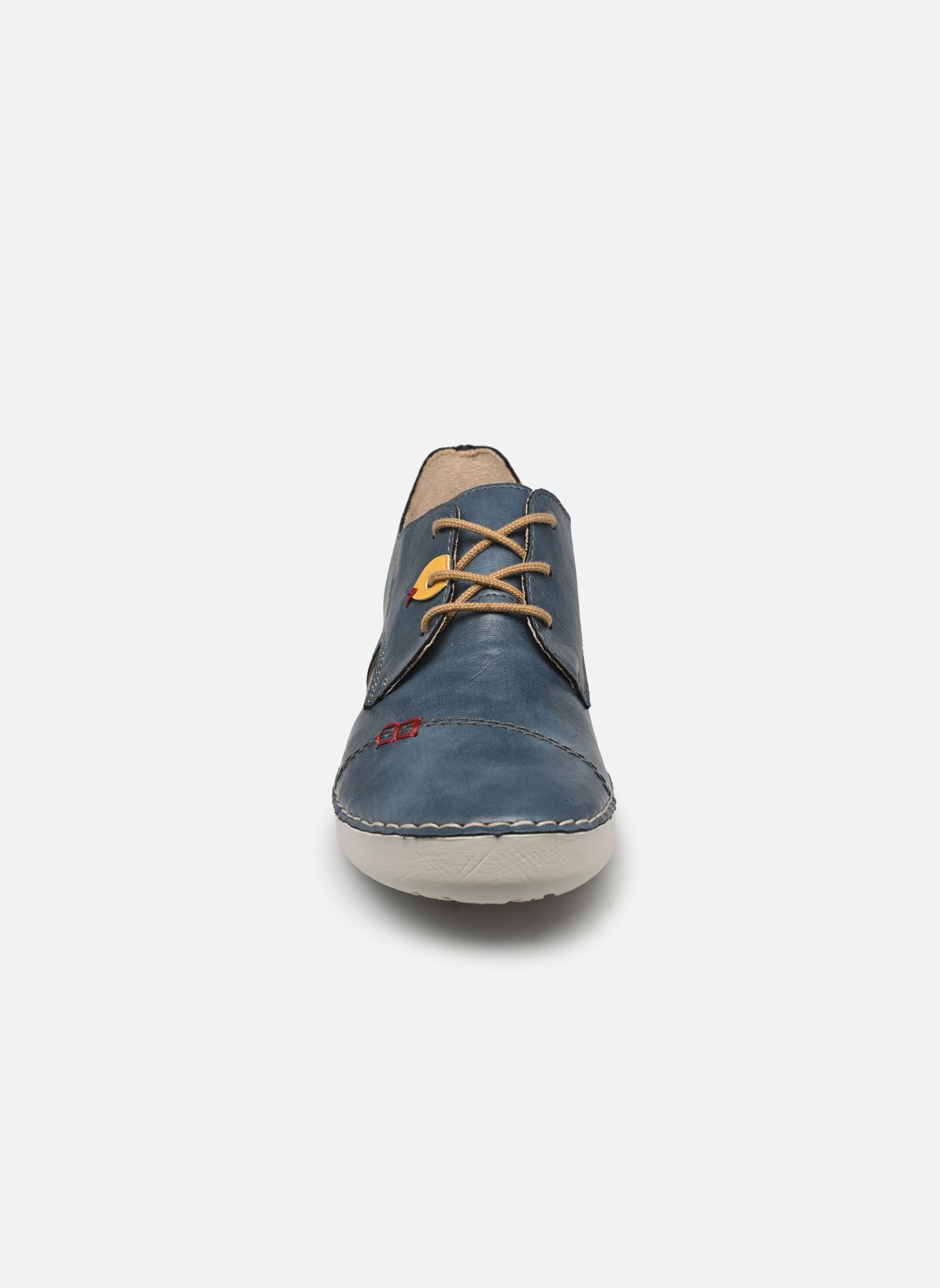 Baskets basses 52528 femme bleu Rieker Baskets basses 52528 femme bleu ROYAL/SMARAGD/GELB