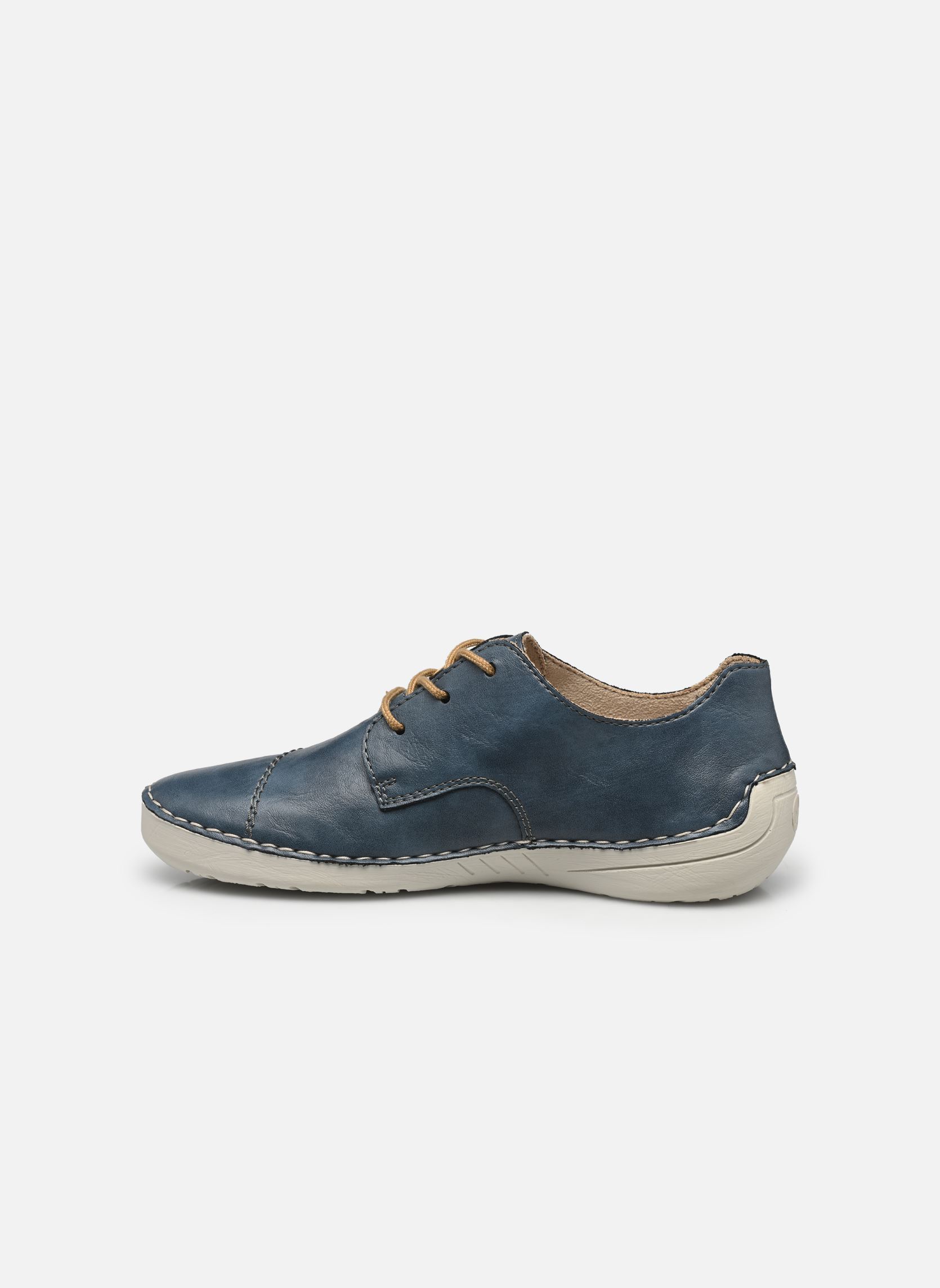 Baskets basses 52528 femme bleu Rieker Baskets basses 52528 femme bleu ROYAL/SMARAGD/GELB