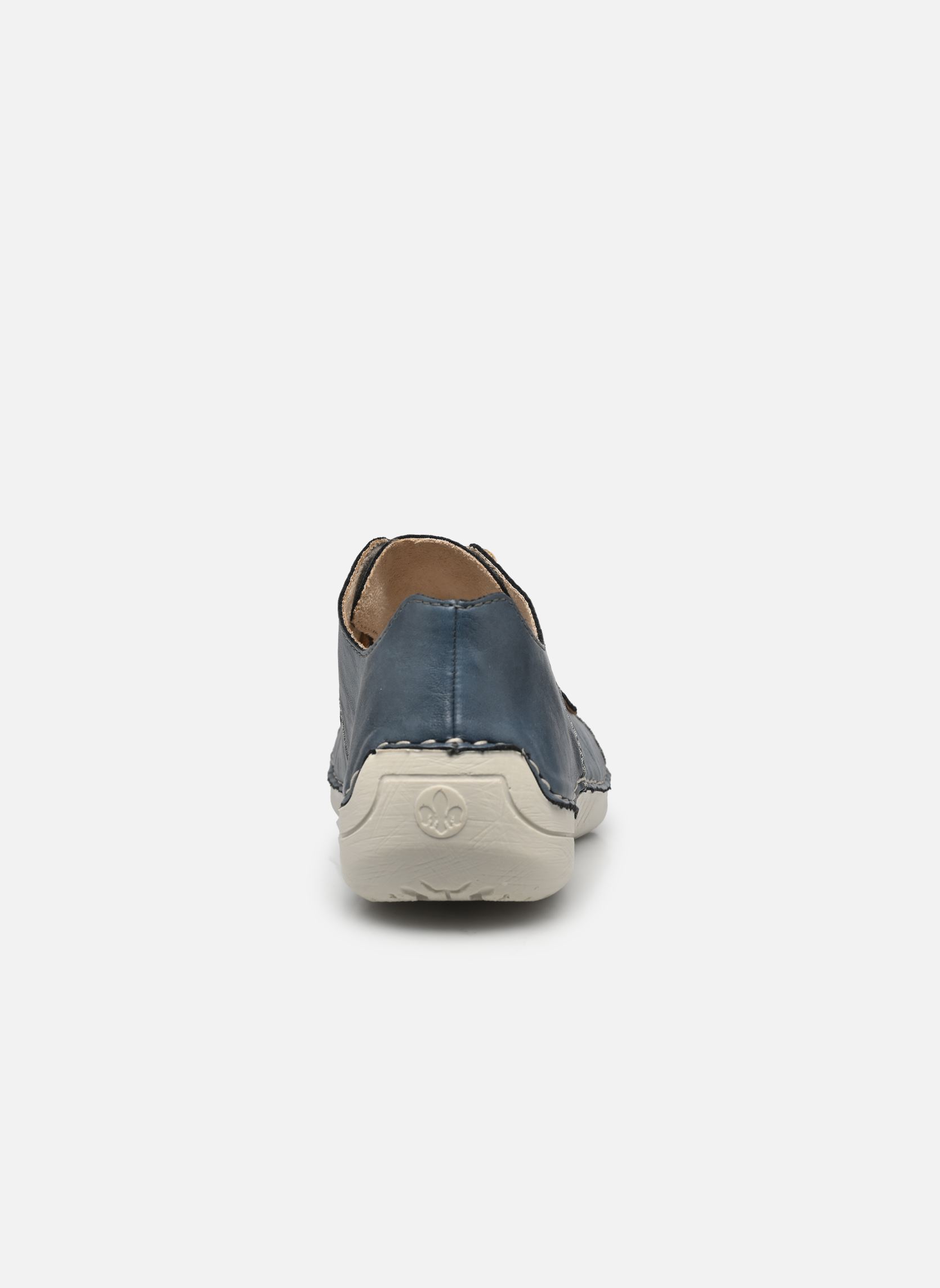 Baskets basses 52528 femme bleu Rieker Baskets basses 52528 femme bleu ROYAL/SMARAGD/GELB