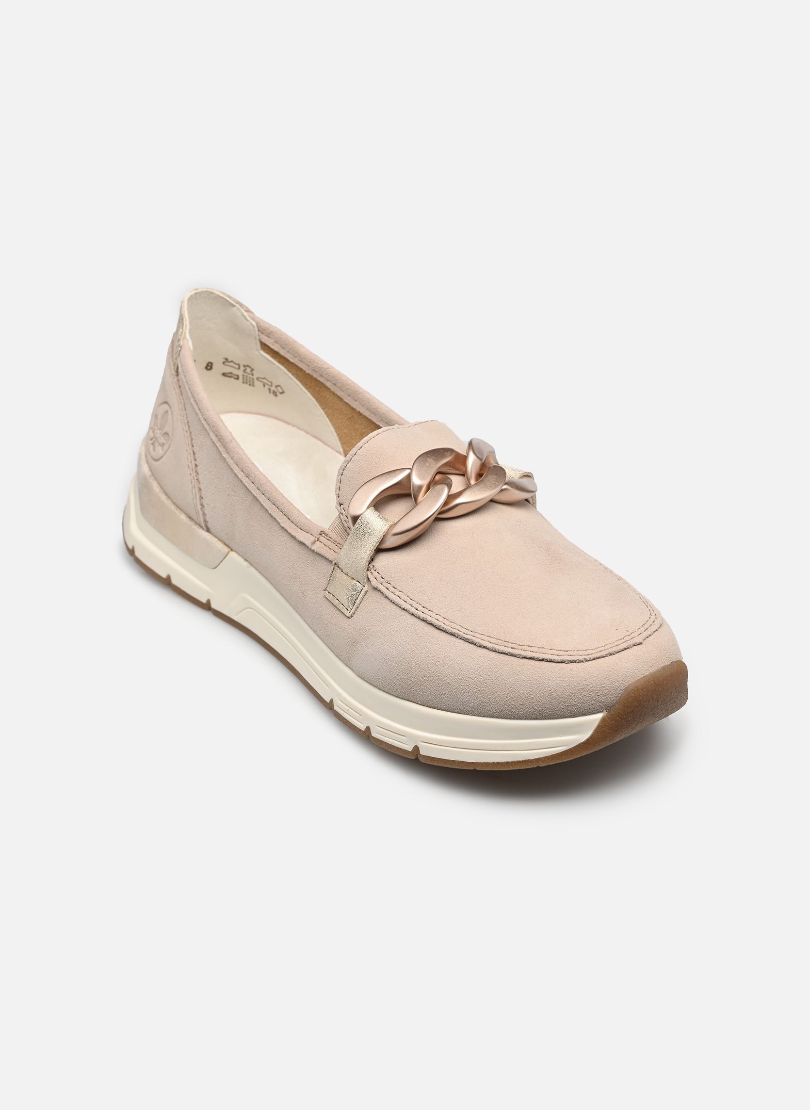 Loafer 58944 damen beige Rieker Loafer 58944 damen beige ICEBERG/MUSCHEL