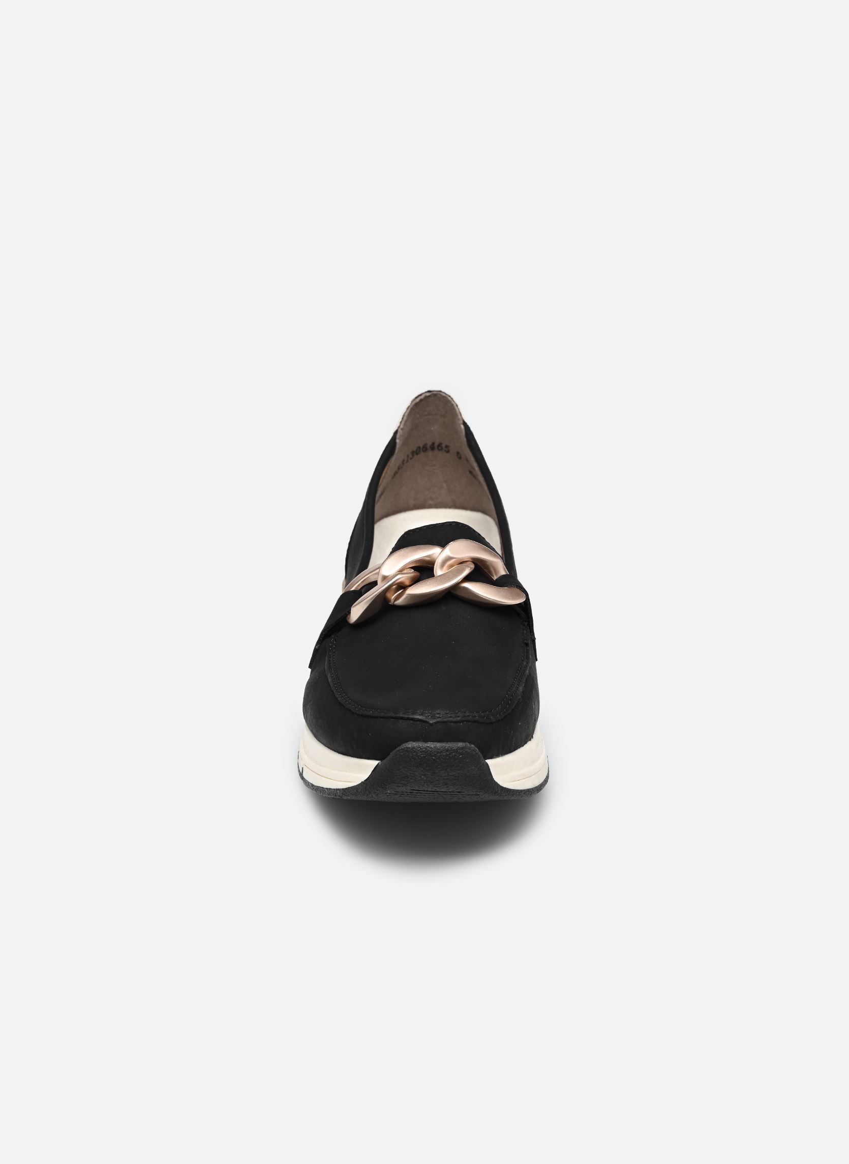 Mocassins 58944 dames zwart Rieker Mocassins 58944 dames zwart SCHWARZ/LIGHTGOLD