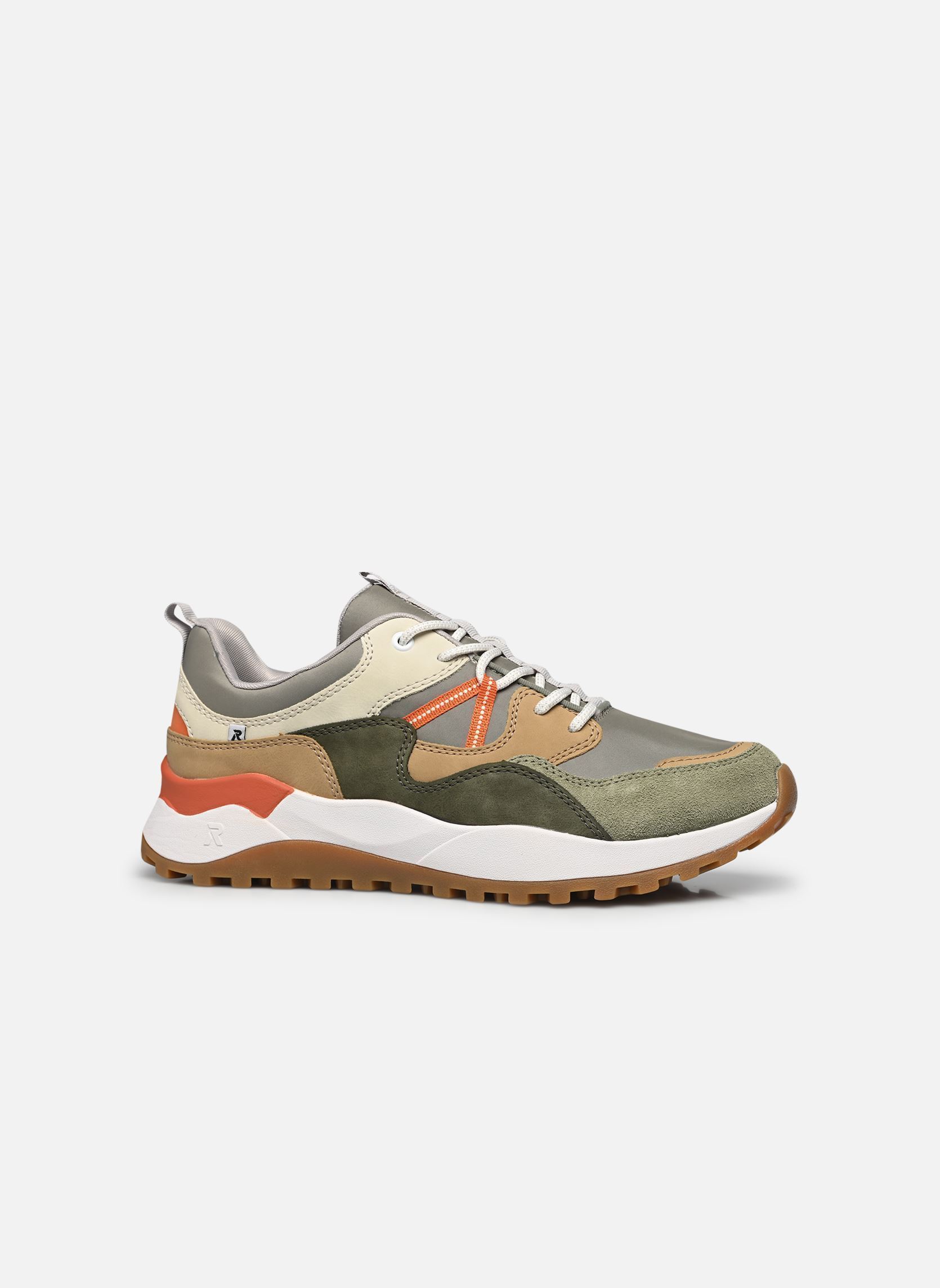 Baskets basses U1301 homme vert Rieker Baskets basses U1301 homme vert PISTACHIO/SAND/PISTACHIO/LIANE