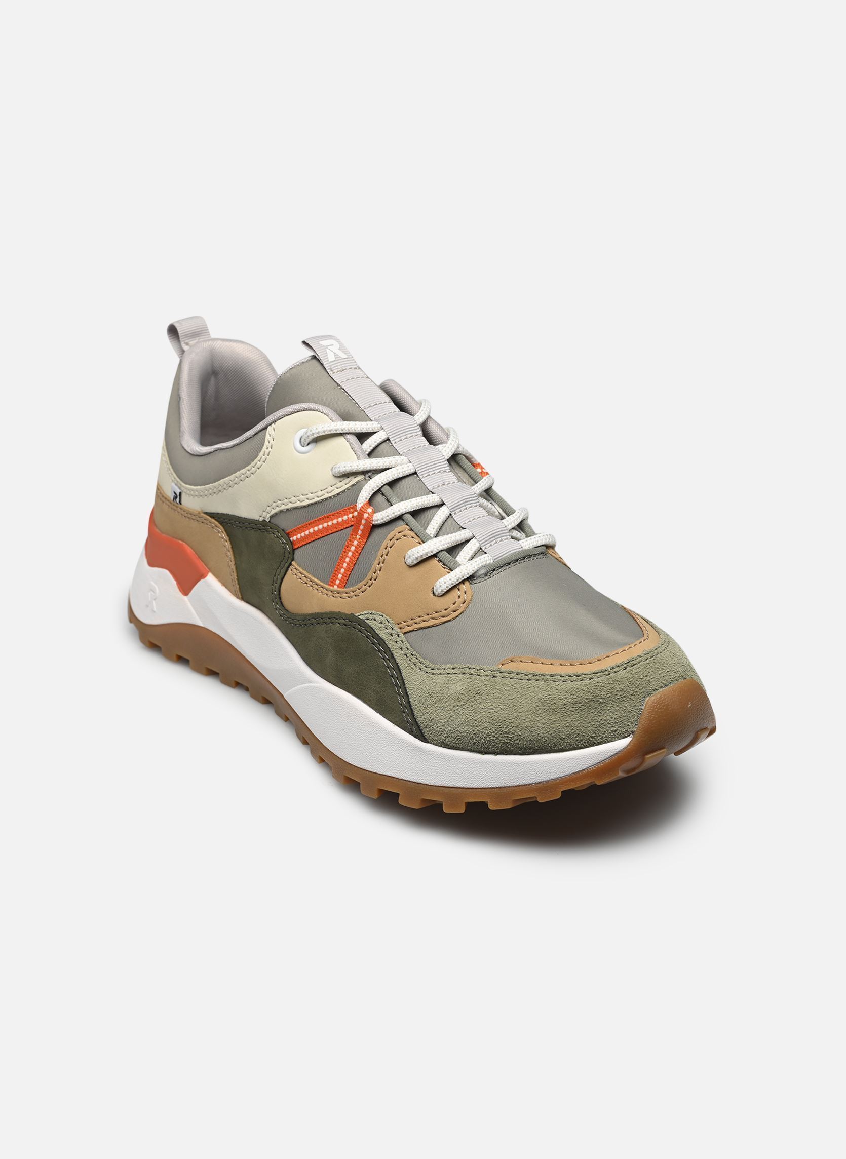 Baskets basses U1301 homme vert Rieker Baskets basses U1301 homme vert PISTACHIO/SAND/PISTACHIO/LIANE