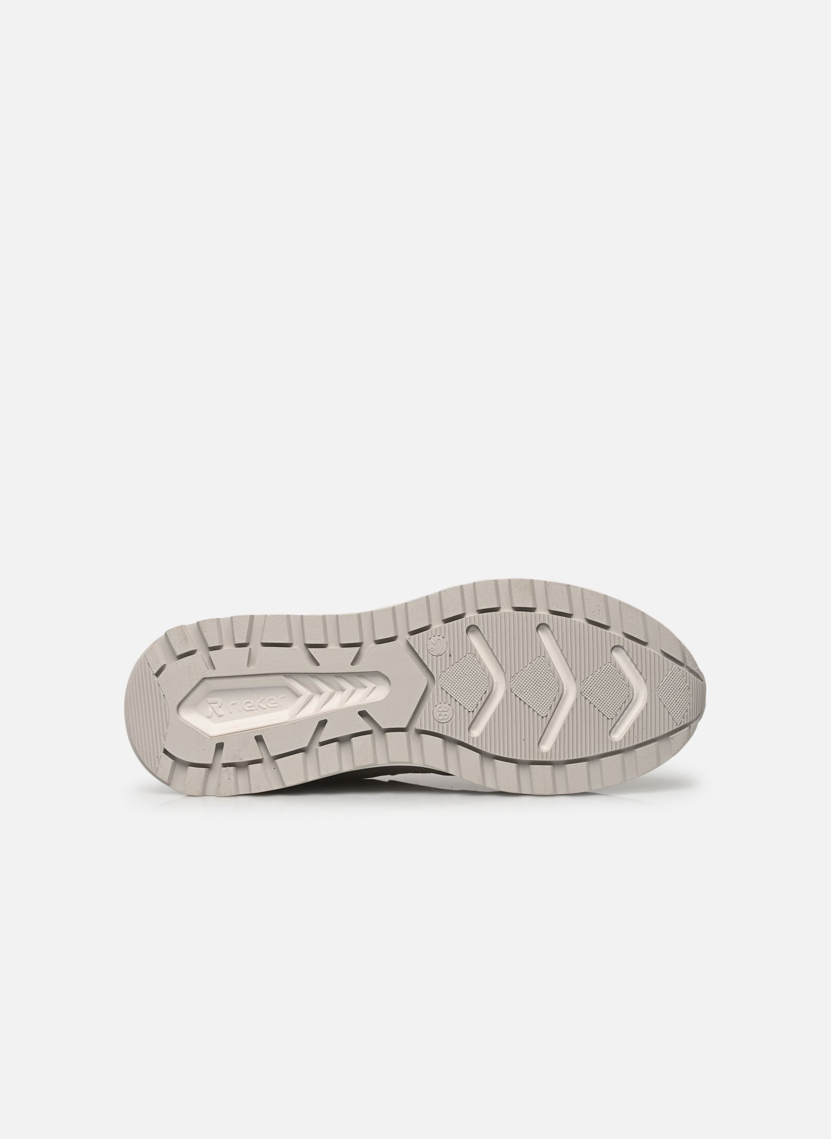 Lage sneakers W2501 dames beige Rieker Lage sneakers W2501 dames beige OFFWHITE/DIRTYWHITE/CREMA/OFFW