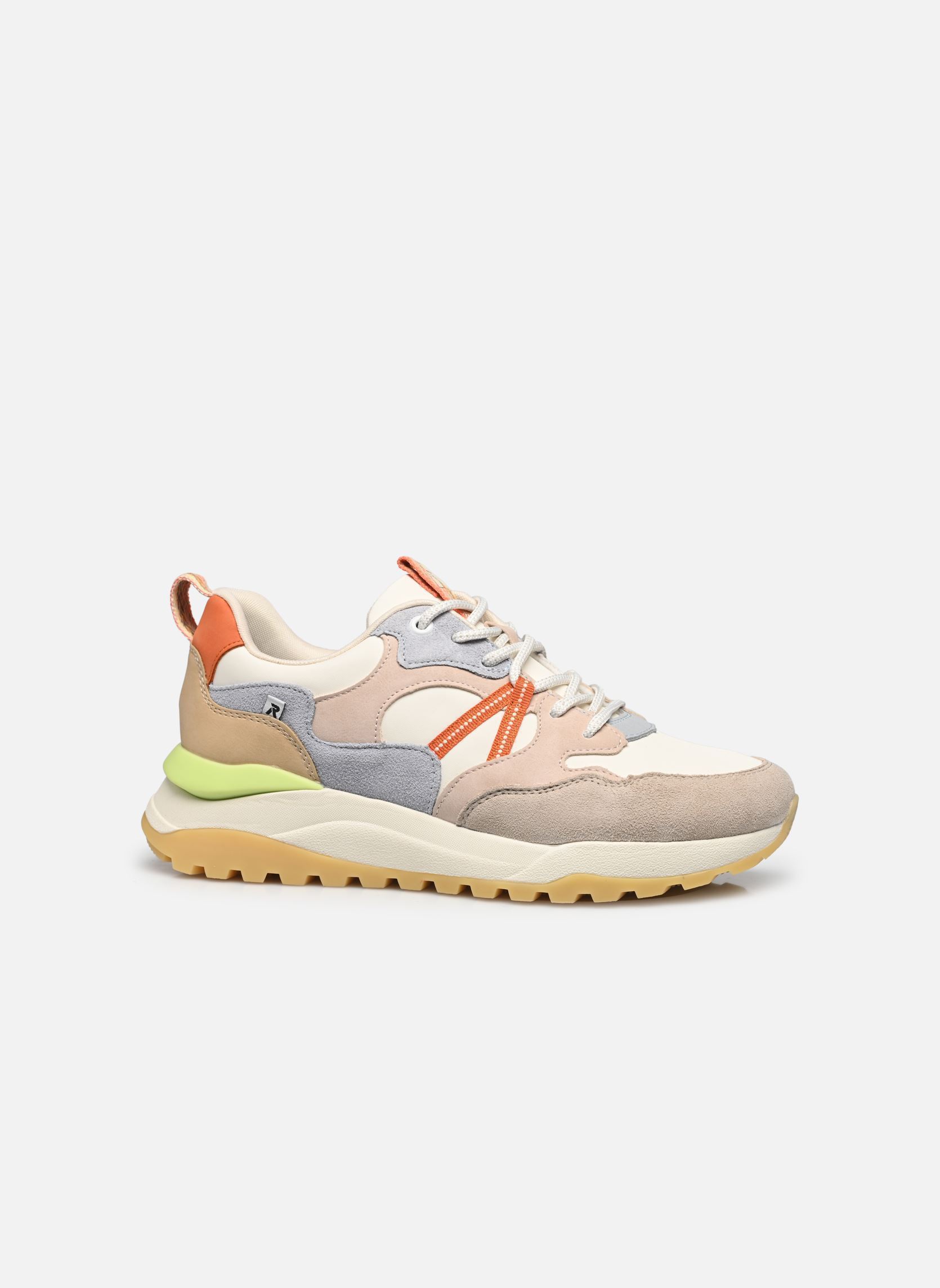 Lage sneakers W2501 dames meerkleurig Rieker Lage sneakers W2501 dames meerkleurig ICEBERG/DIRTYWHITE/LIGHTROSE/B