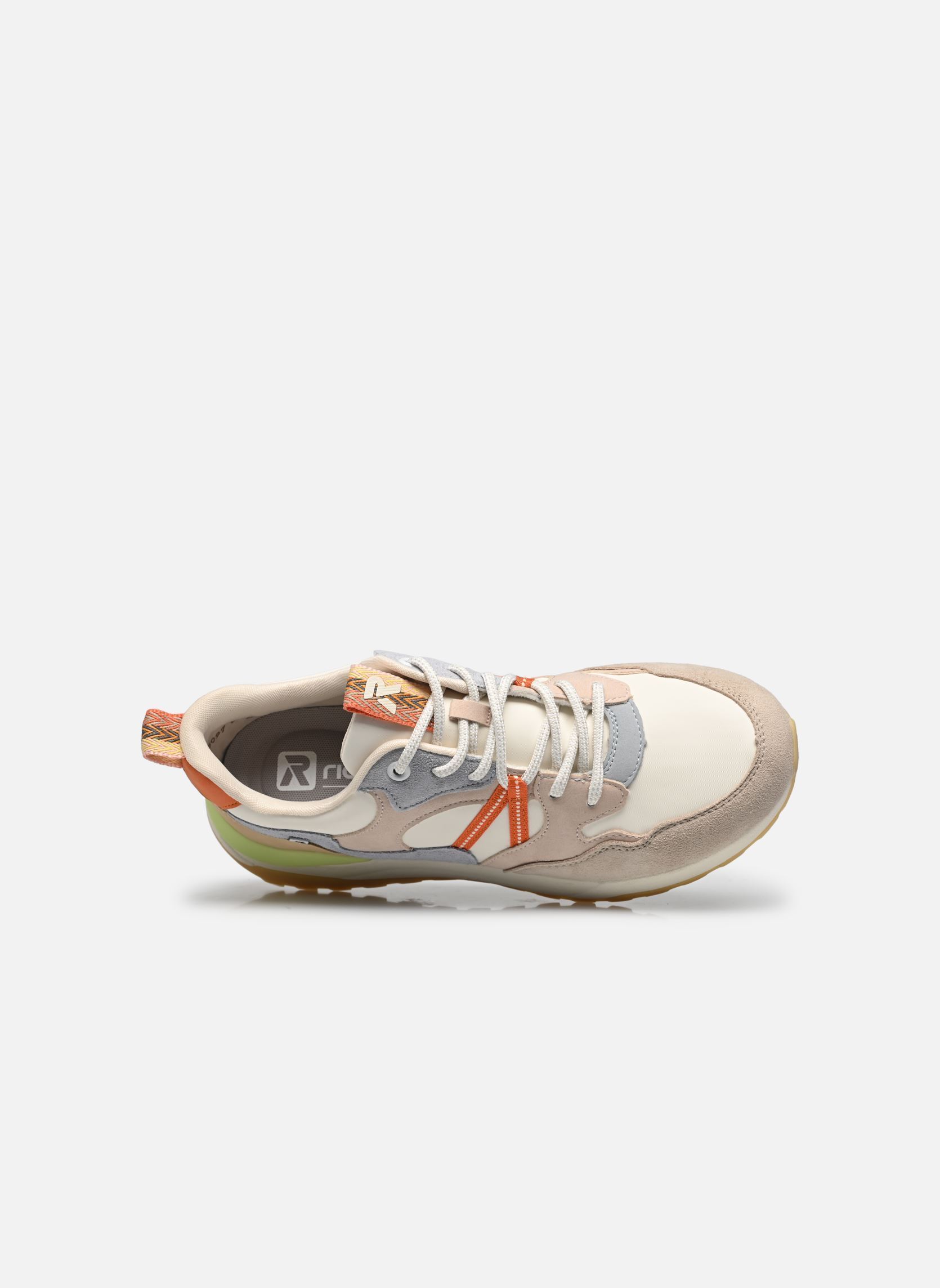 Lage sneakers W2501 dames meerkleurig Rieker Lage sneakers W2501 dames meerkleurig ICEBERG/DIRTYWHITE/LIGHTROSE/B