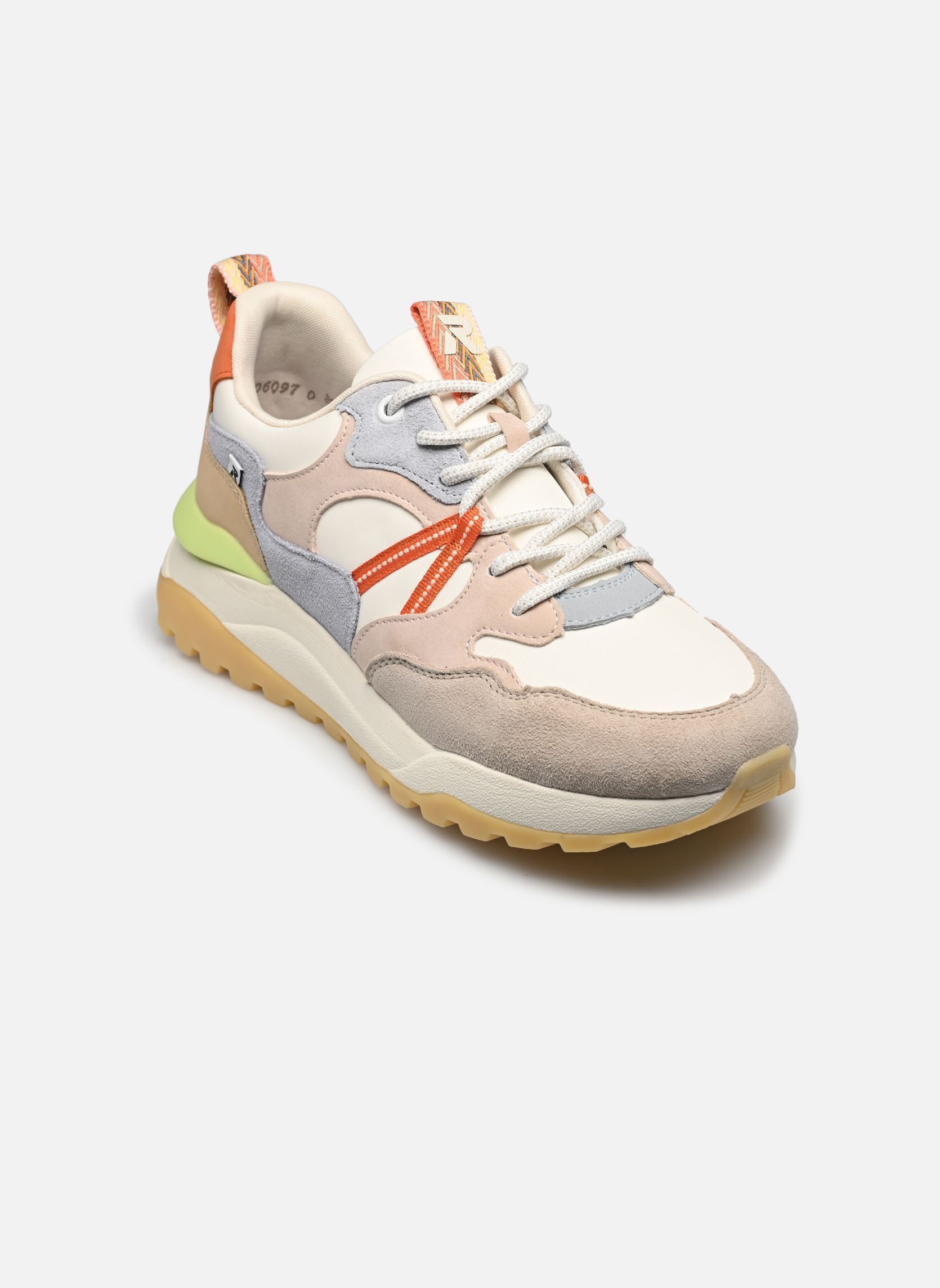 Lage sneakers W2501 dames meerkleurig Rieker Lage sneakers W2501 dames meerkleurig ICEBERG/DIRTYWHITE/LIGHTROSE/B