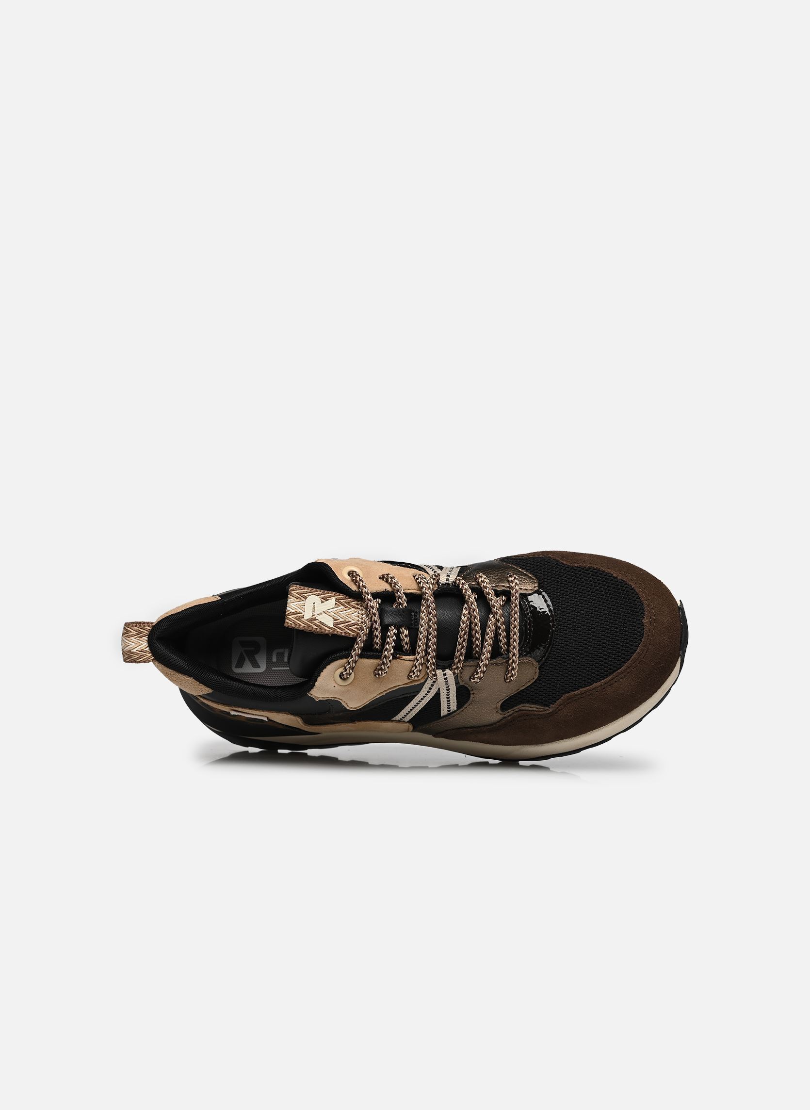 Lage sneakers W2501 dames meerkleurig Rieker Lage sneakers W2501 dames meerkleurig TABAK/SCHWARZ/BRONZE/SEPIA/ESP