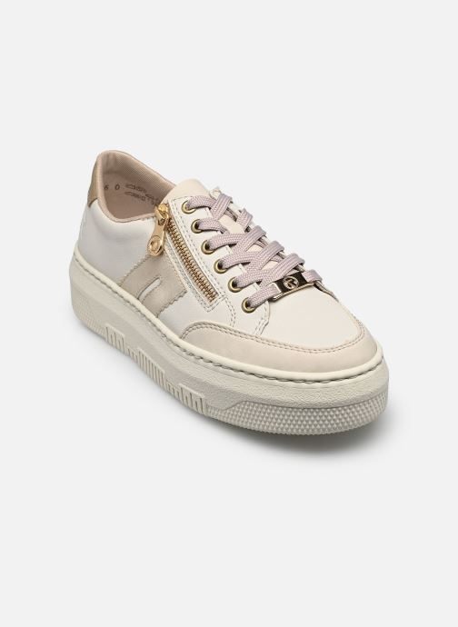 Rieker Baskets compensées M1912 femme blanc
