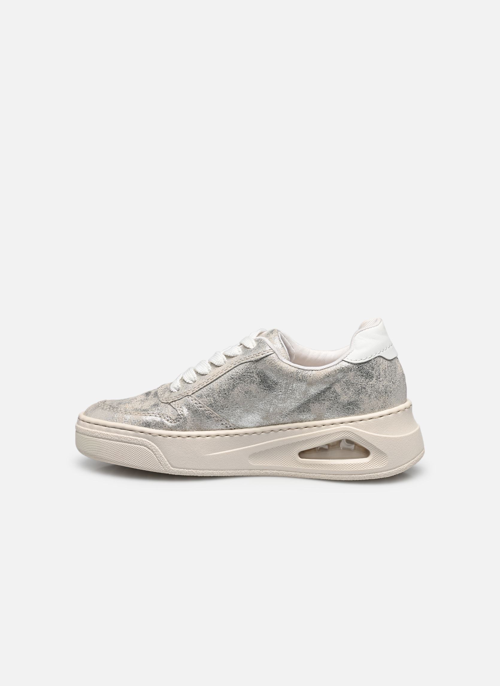 Lage sneakers N6402 dames zilver Rieker Lage sneakers N6402 dames zilver FOG-SILVER/WEISS