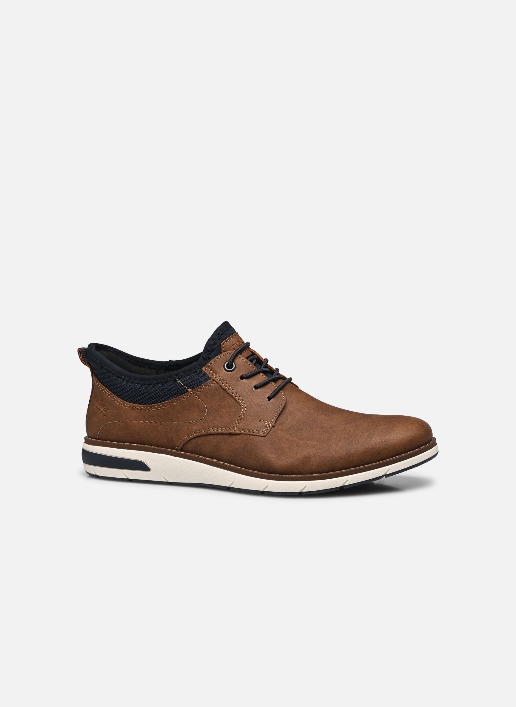 Derbies 11357 homme marron Rieker Derbies 11357 homme marron MANDEL/NAVY/NAVY
