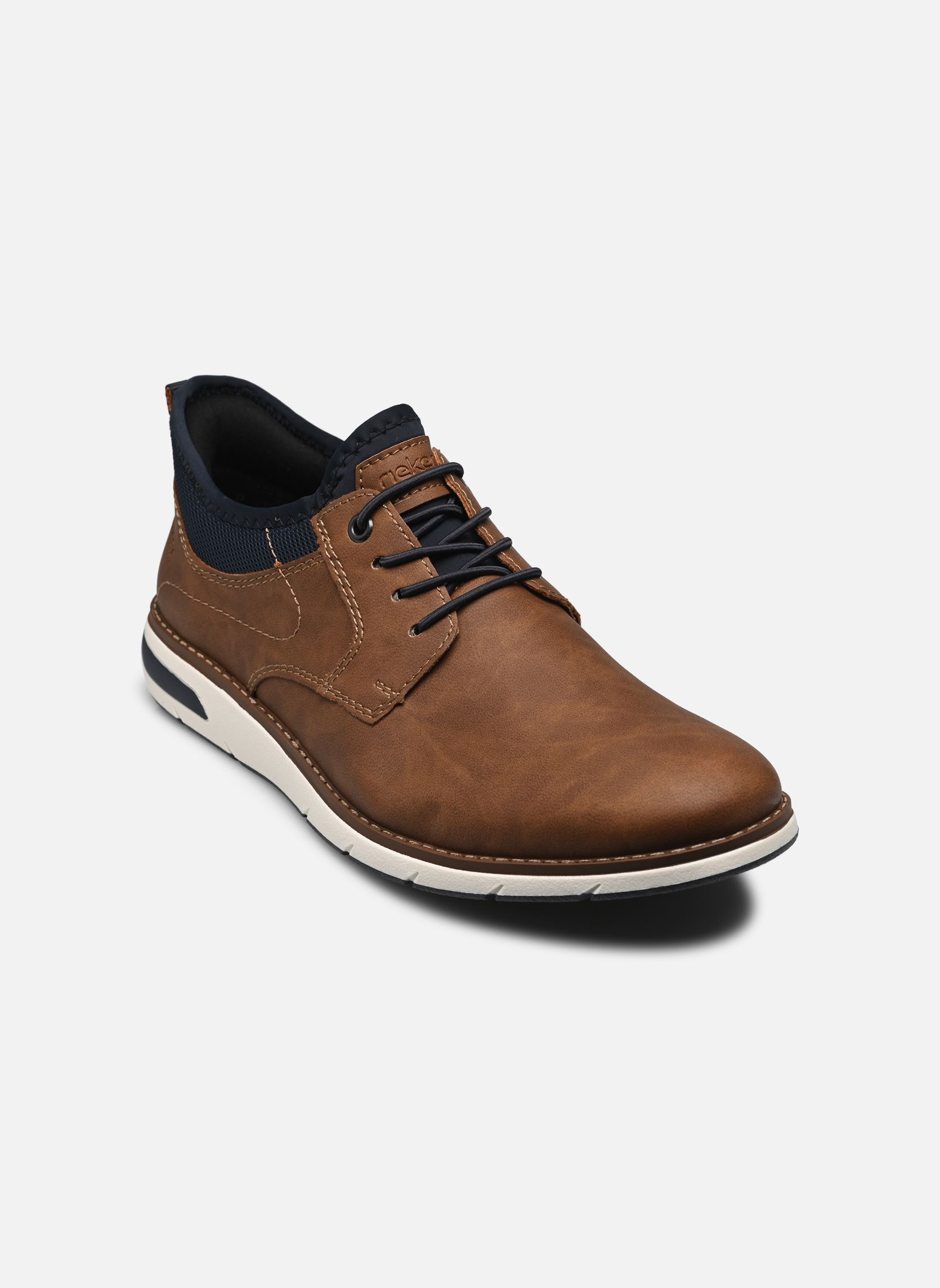 Derbies 11357 homme marron Rieker Derbies 11357 homme marron MANDEL/NAVY/NAVY