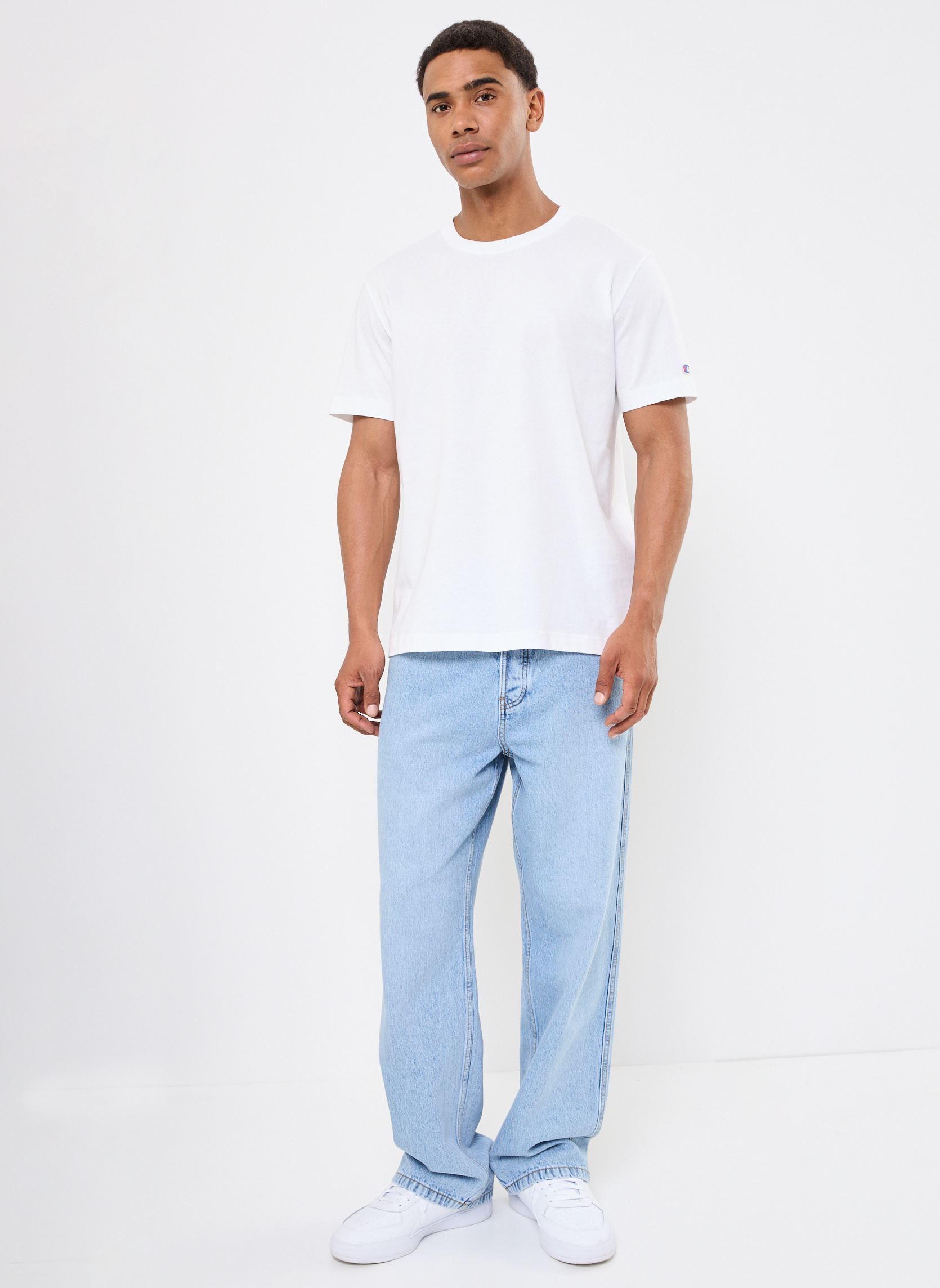Wijde jeans / Flared Jeans PARISIEN large heren blauw Marvin&Co Wijde jeans / Flared Jeans PARISIEN large heren blauw DENIM SNOW BLEACH