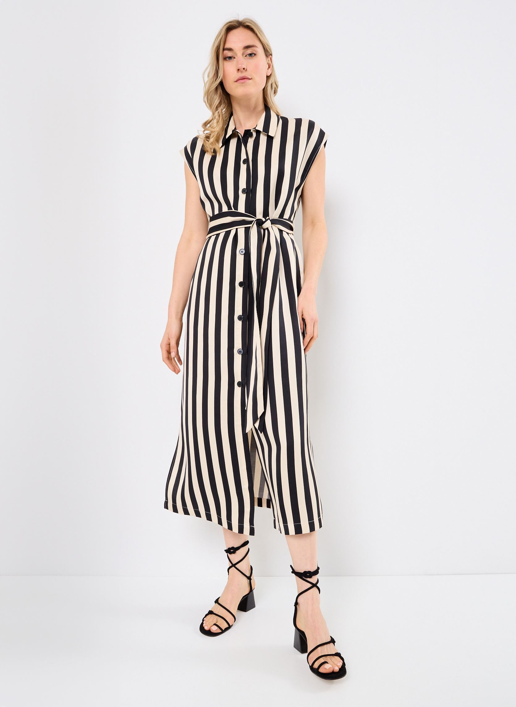 Jurken CELEST dames zwart Suncoo Jurken CELEST dames zwart Noir