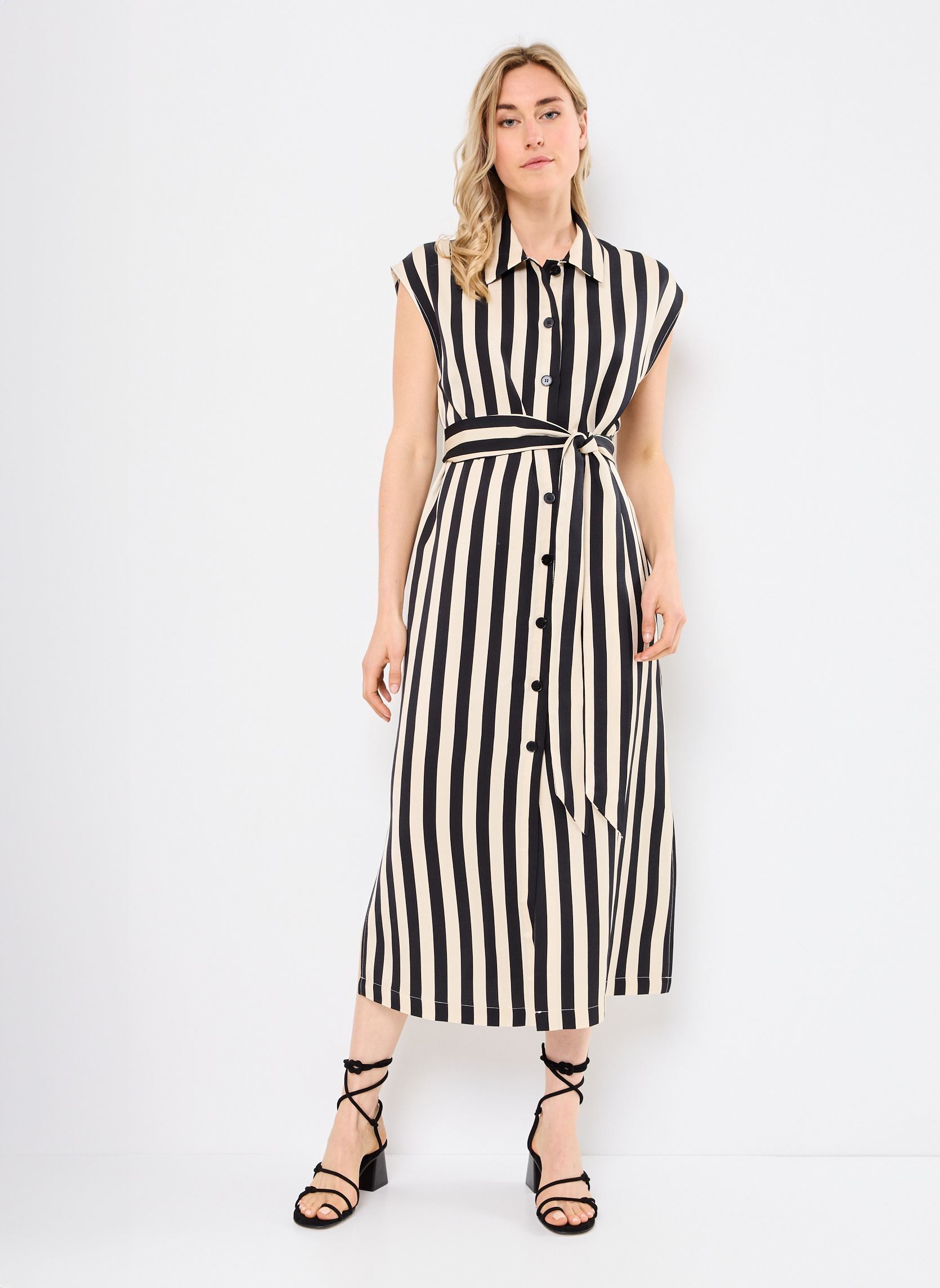 Jurken CELEST dames zwart Suncoo Jurken CELEST dames zwart Noir