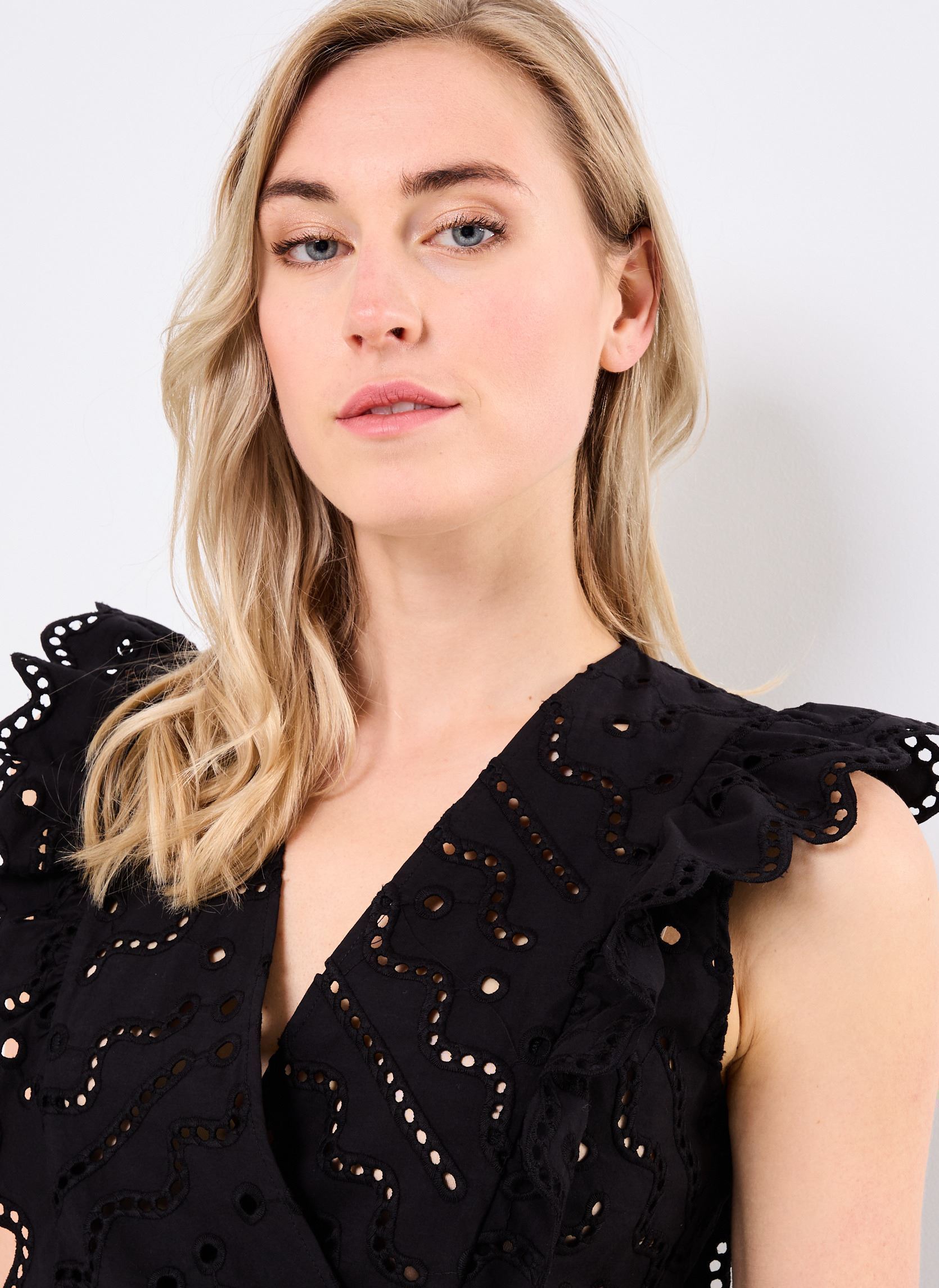 Top LILA donna nero Suncoo Top LILA donna nero NOIR