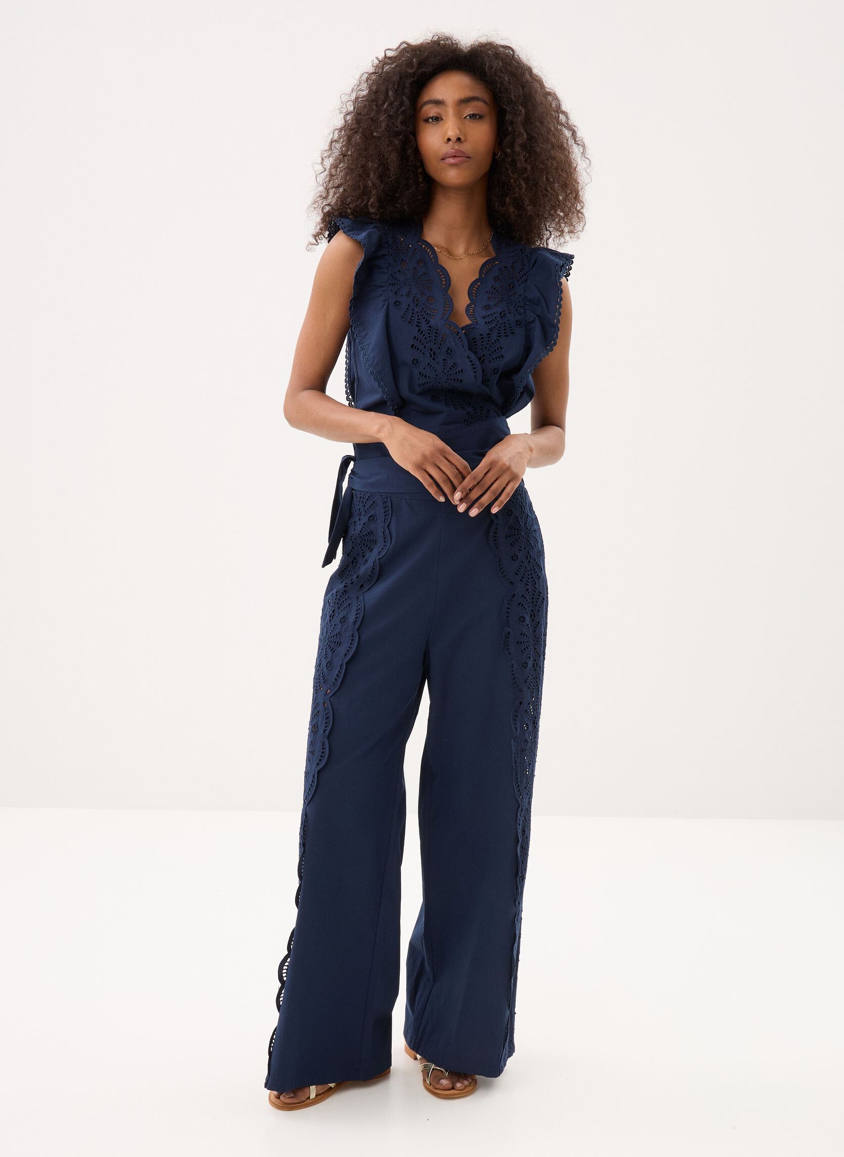 Tops LILA damen blau Suncoo Tops LILA damen blau Bleu nuit