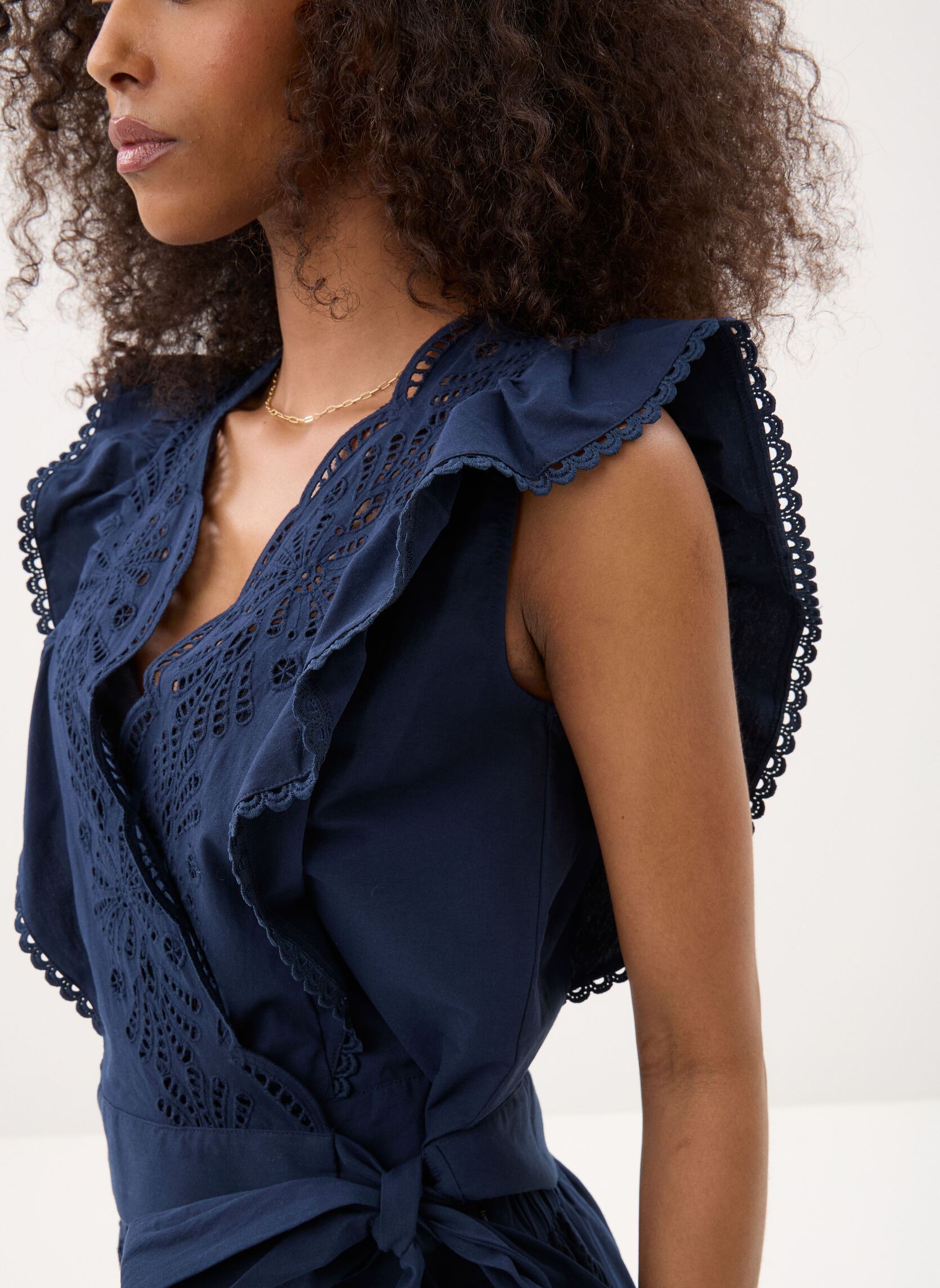 Tops LILA damen blau Suncoo Tops LILA damen blau Bleu nuit