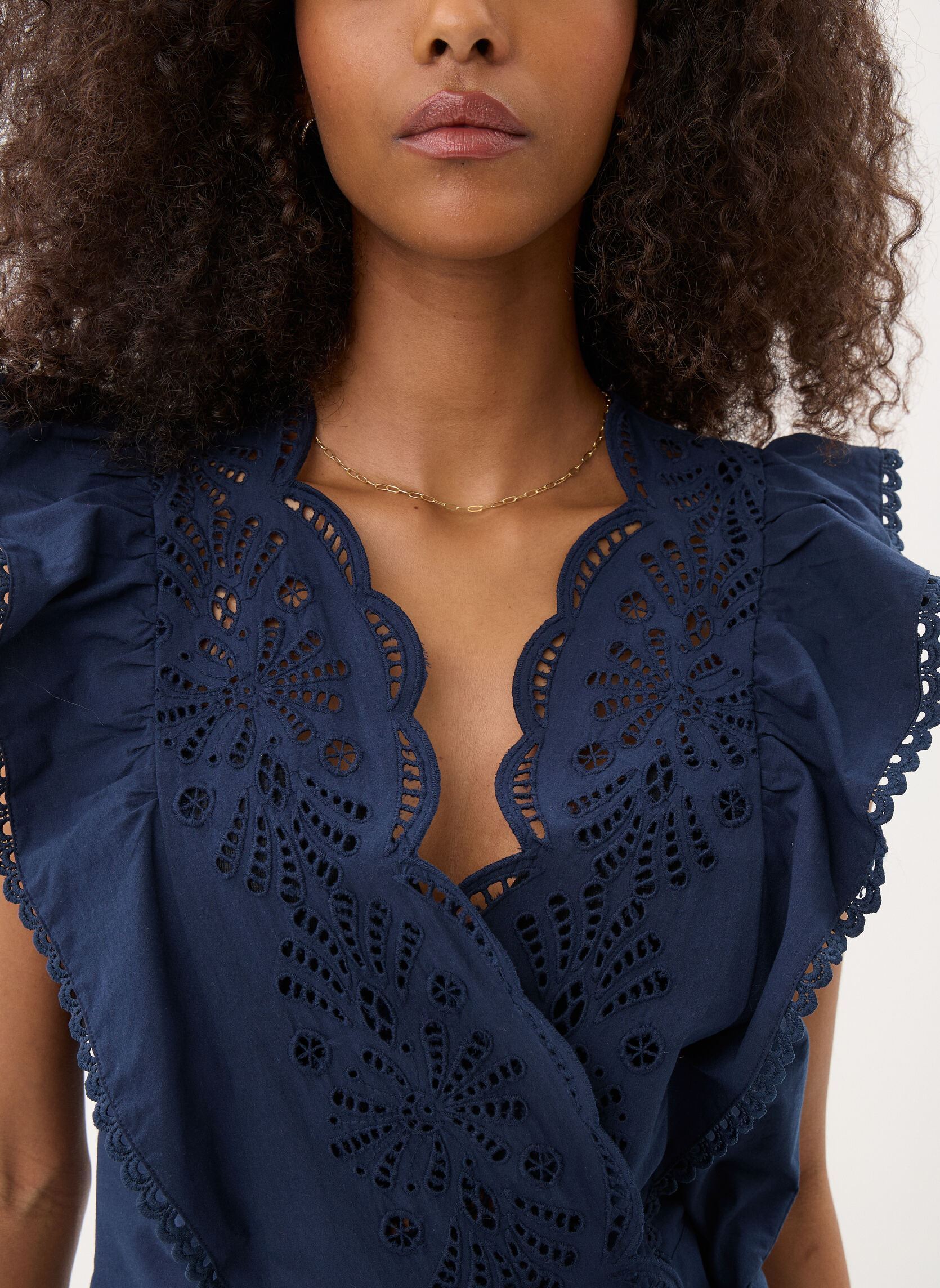 Tops LILA damen blau Suncoo Tops LILA damen blau Bleu nuit