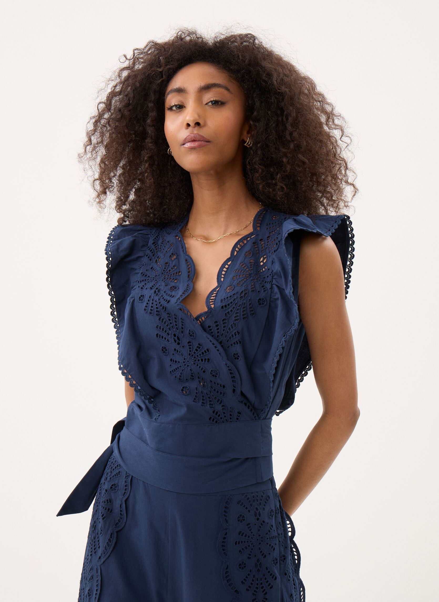 Tops LILA damen blau Suncoo Tops LILA damen blau Bleu nuit