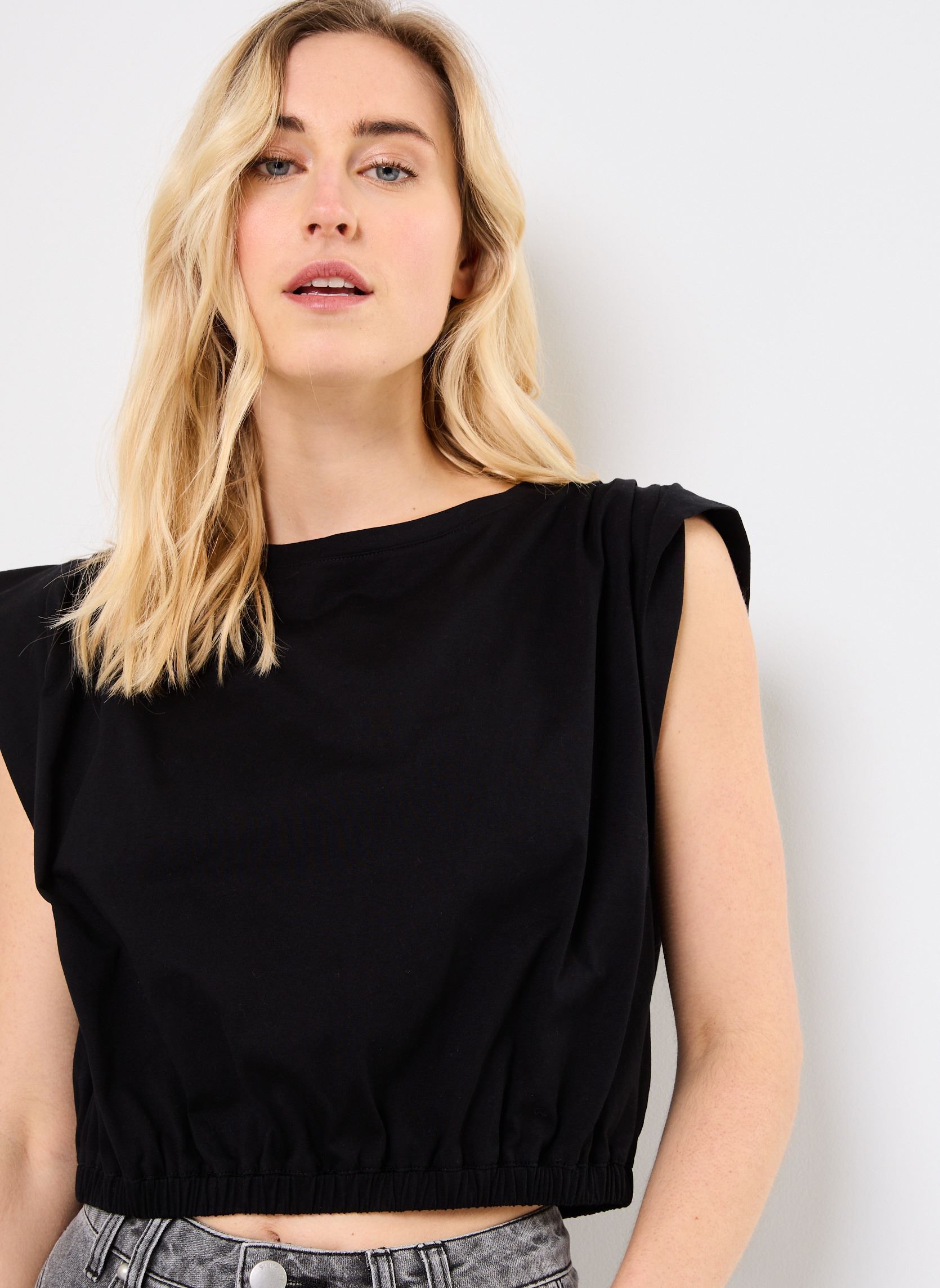 Tops MARCHA femme noir Suncoo Tops MARCHA femme noir Noir
