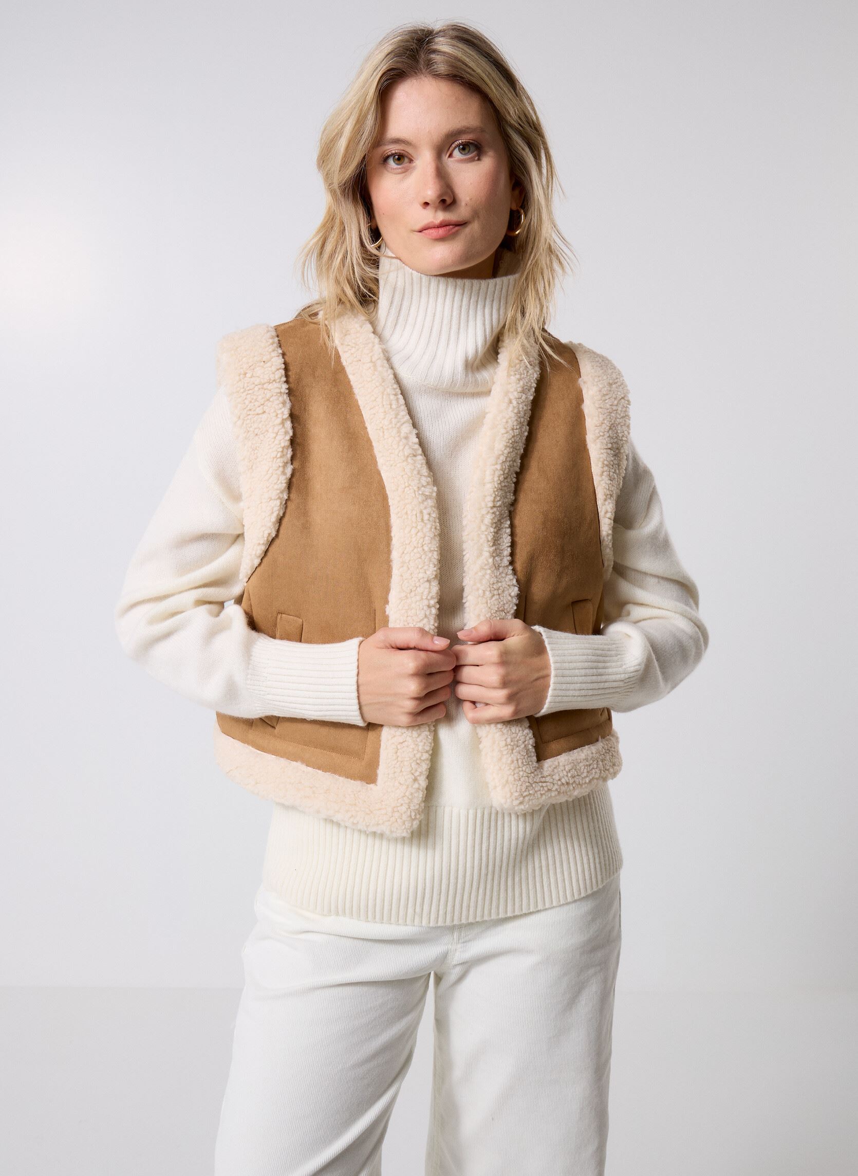 Vestes sans manches DUAL femme marron Suncoo Vestes sans manches DUAL femme marron Camel