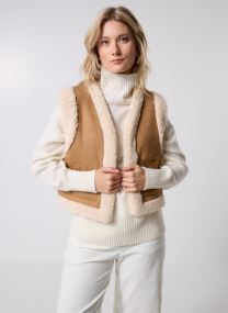Vestes sans manches DUAL femme marron