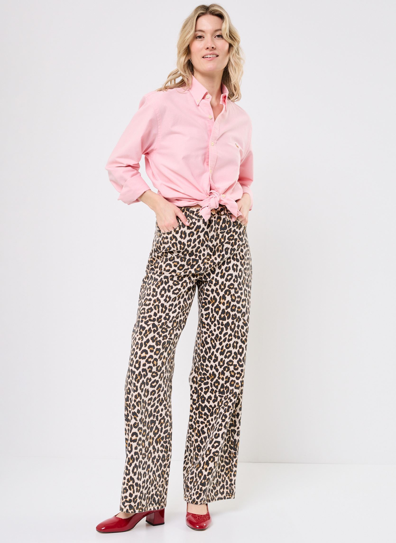 Pantalons larges ROBIN femme beige Suncoo Pantalons larges ROBIN femme beige Beige