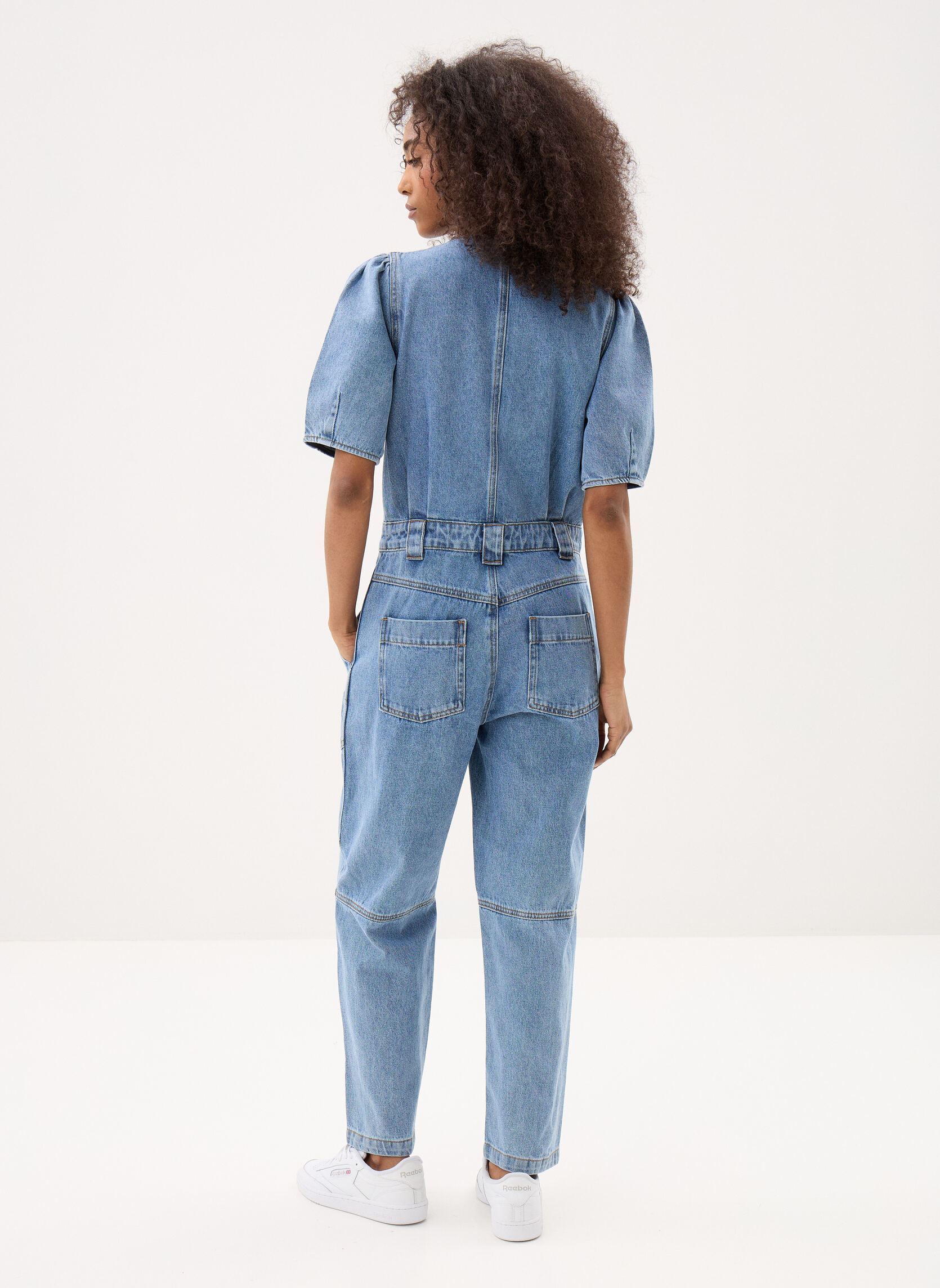 Jumpsuits TALIAN damen blau Suncoo Jumpsuits TALIAN damen blau JEANS CLAIR
