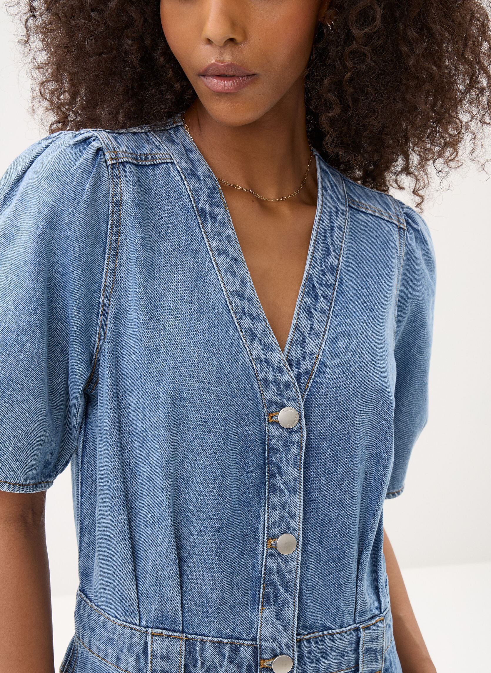 Jumpsuits TALIAN damen blau Suncoo Jumpsuits TALIAN damen blau JEANS CLAIR