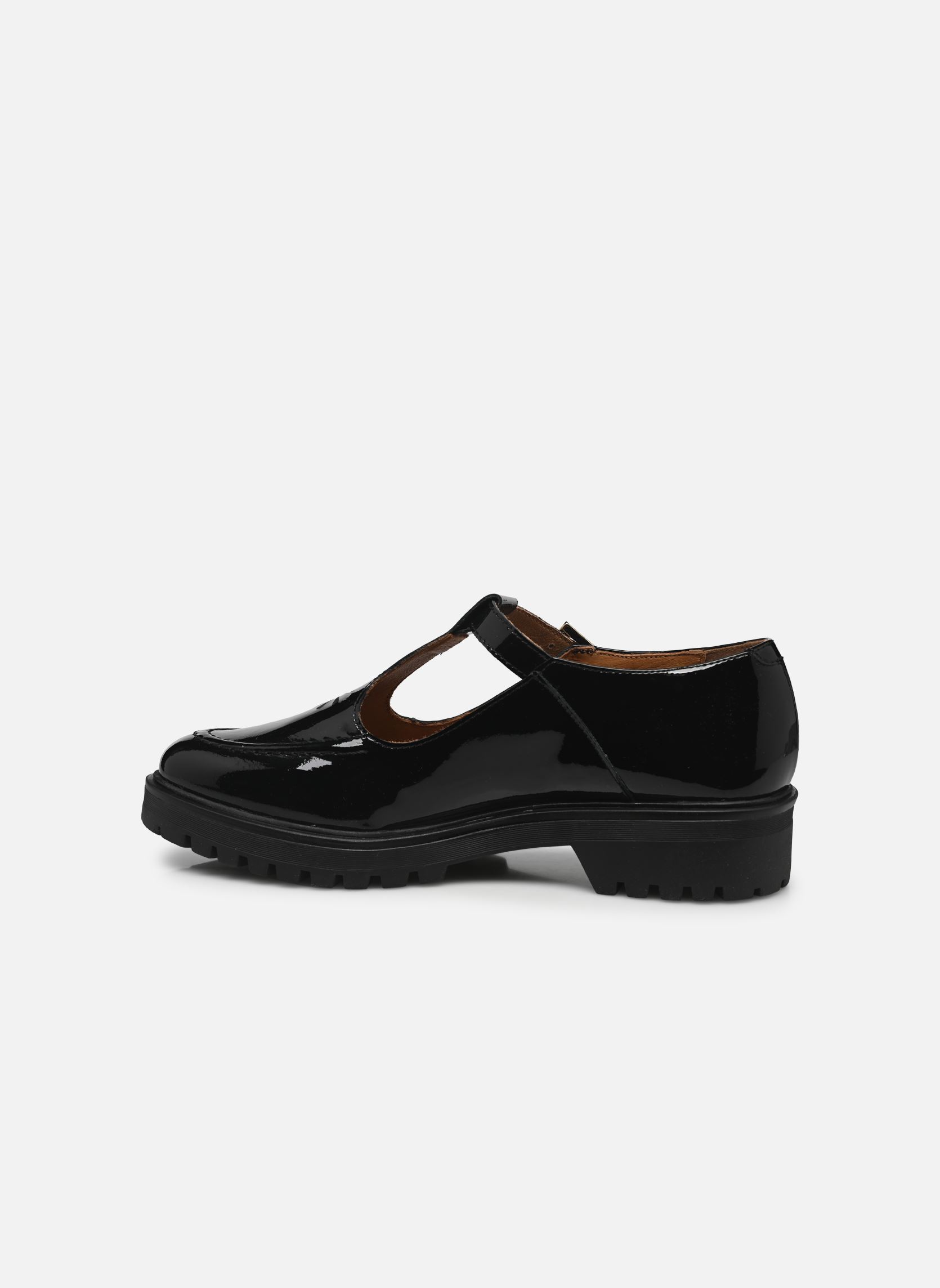 Flache Sandalen Ace damen schwarz Georgia Rose Flache Sandalen Ace damen schwarz NOIR