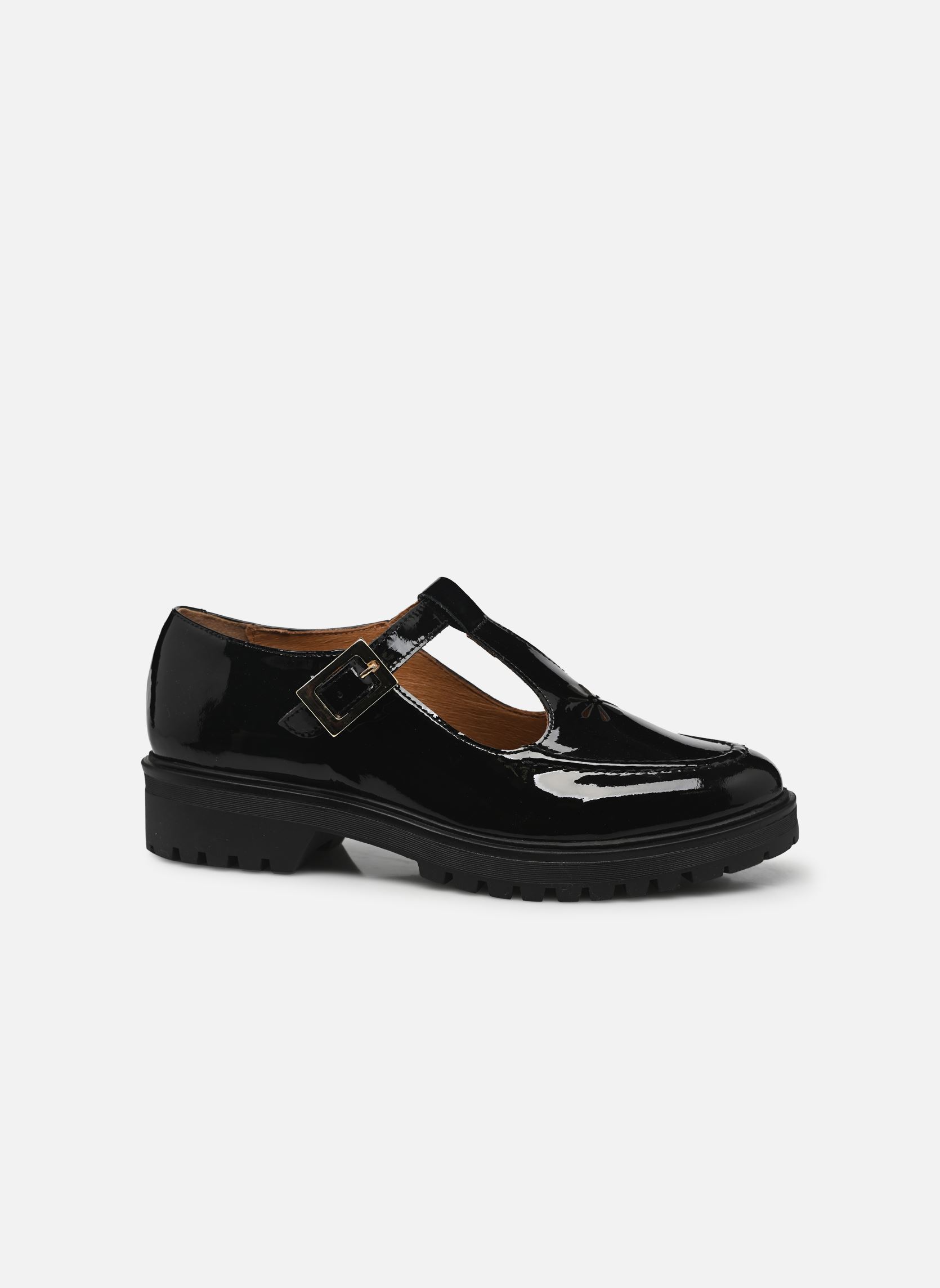 Flache Sandalen Ace damen schwarz Georgia Rose Flache Sandalen Ace damen schwarz NOIR