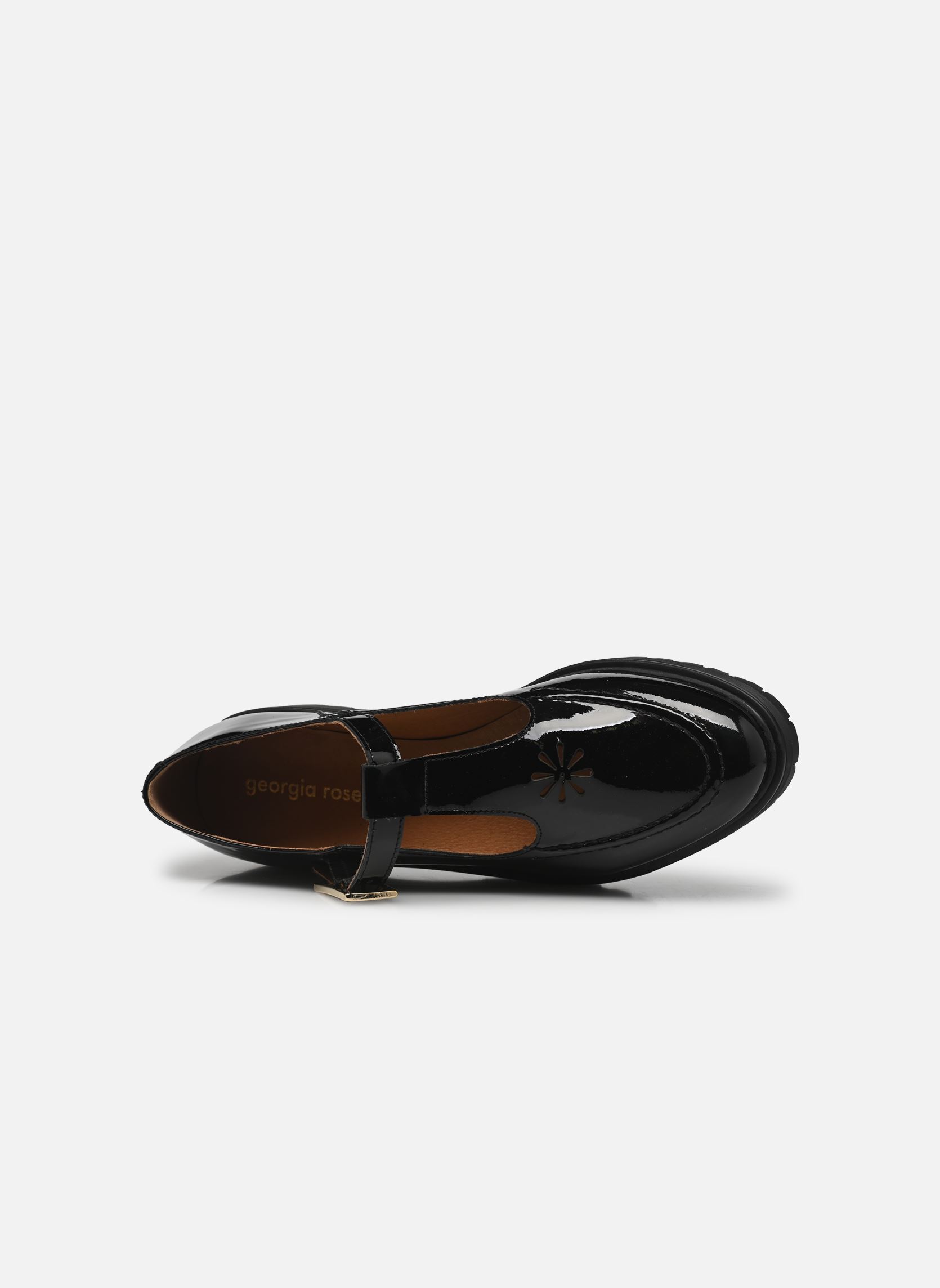 Flache Sandalen Ace damen schwarz Georgia Rose Flache Sandalen Ace damen schwarz NOIR