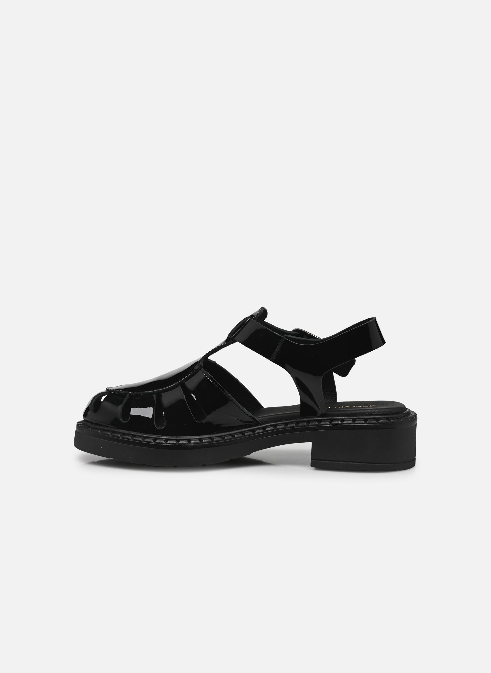 Sandali piatti Anri donna nero Georgia Rose Sandali piatti Anri donna nero NOIR