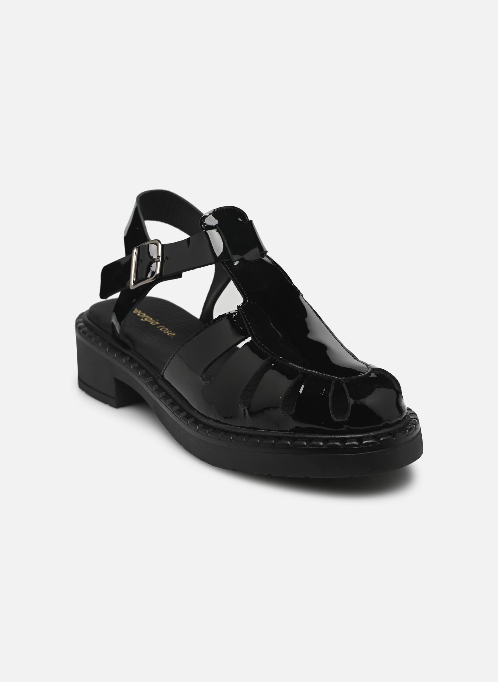 Sandali piatti Anri donna nero Georgia Rose Sandali piatti Anri donna nero NOIR