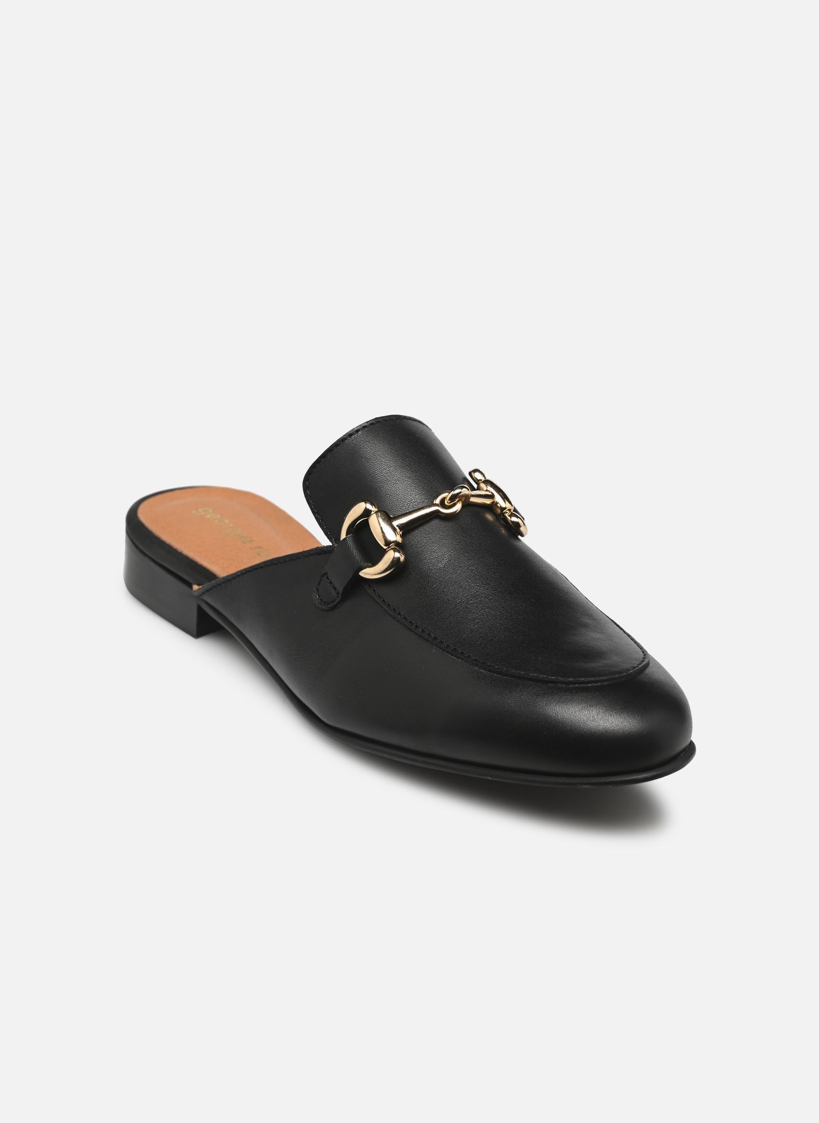 Zuecos y mules Amule mujer negro Georgia Rose Zuecos y mules Amule mujer negro NOIR