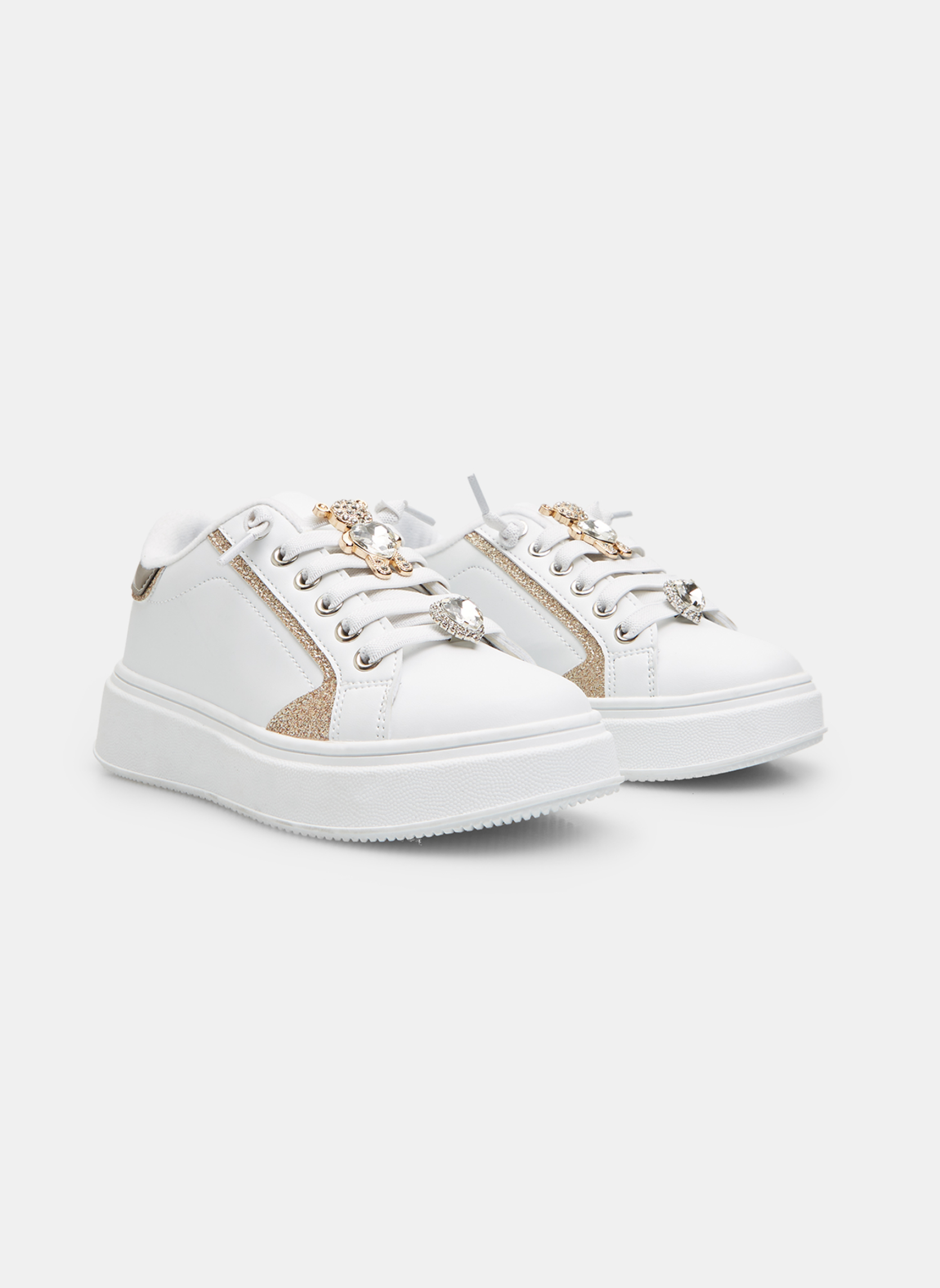 Baskets basses 3211161 fille blanc Bata Baskets basses 3211161 fille blanc Blanc