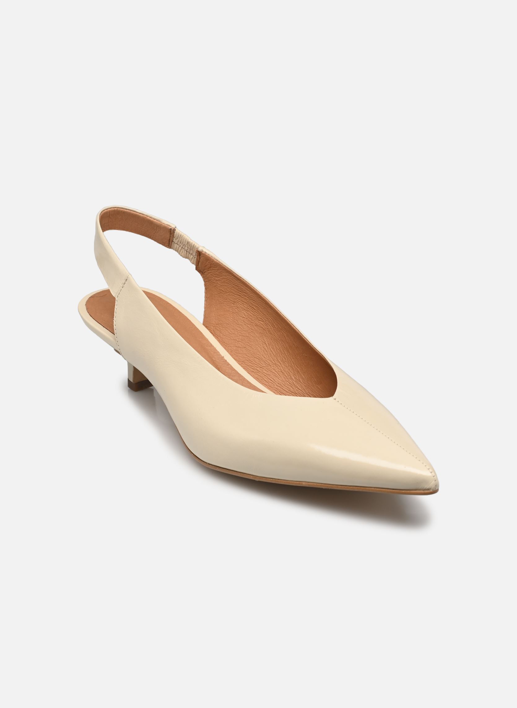 Pumps mit Riemchen Escarpi damen weiß Georgia Rose Pumps mit Riemchen Escarpi damen weiß BLANC/ECRU